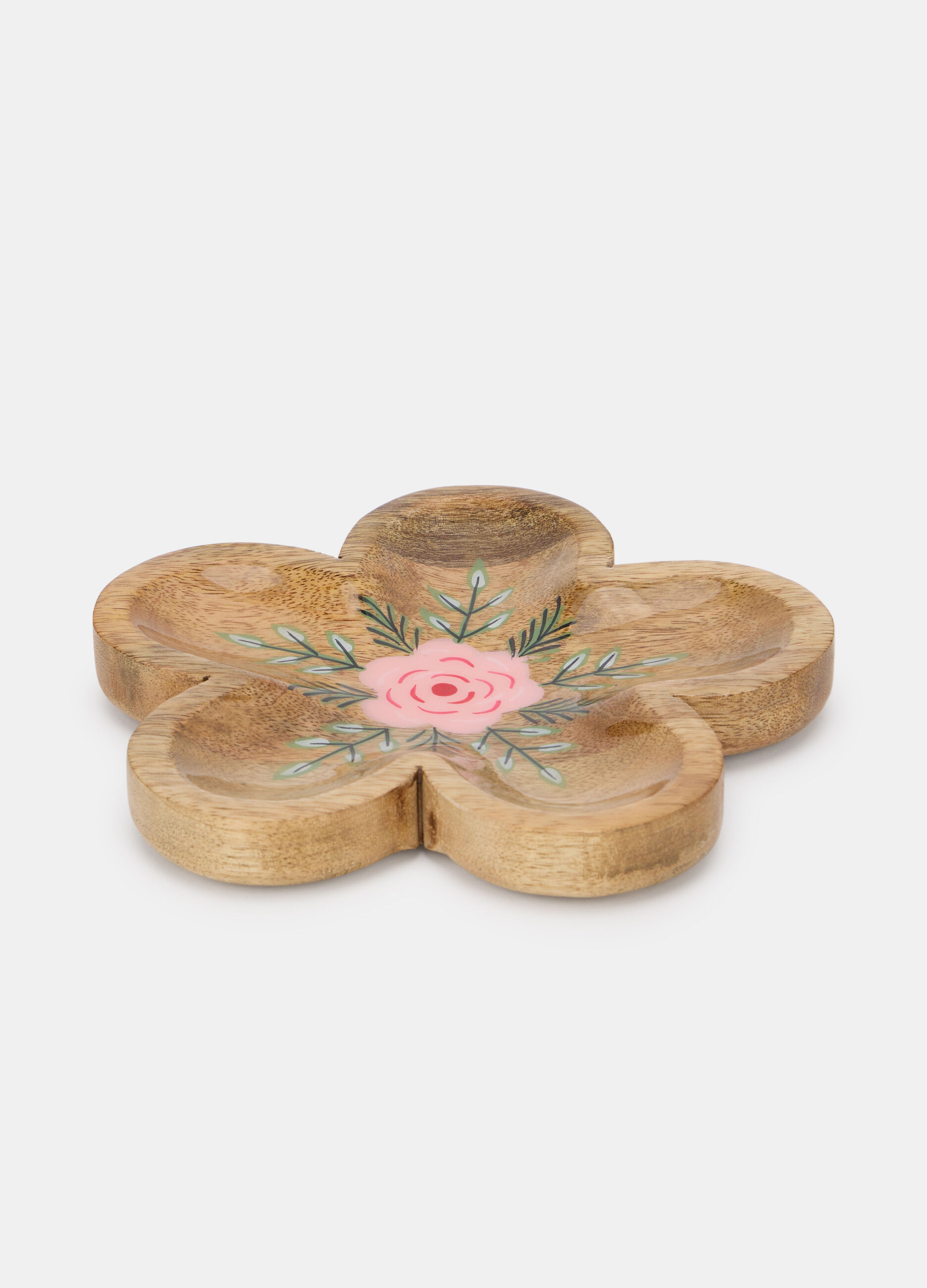 Svuotatasche in legno con fiore_0