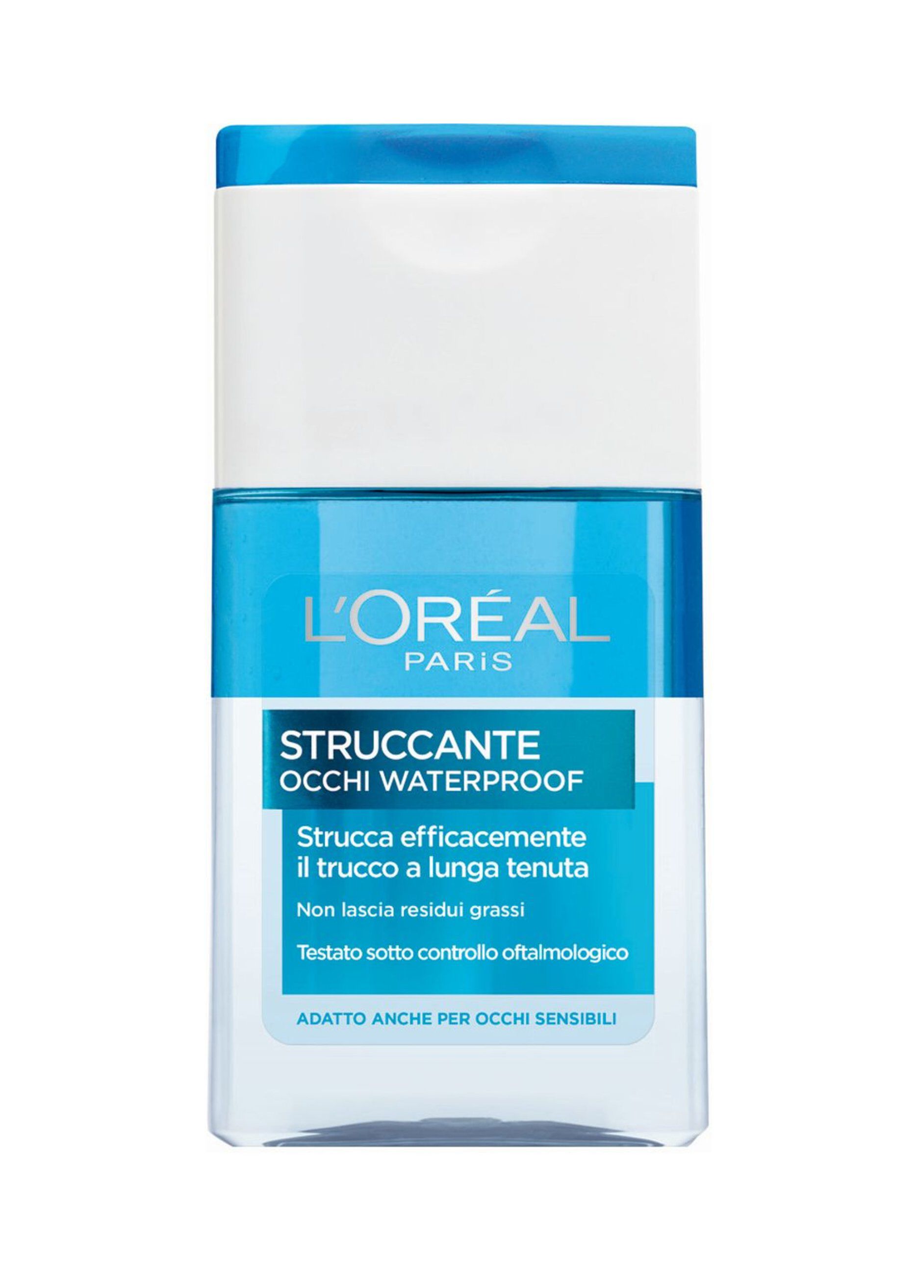 L'Oréal Paris Struccante Occhi Bifasico, Strucca Efficacemente il Trucco a Lunga Tenuta, 125 ml._0