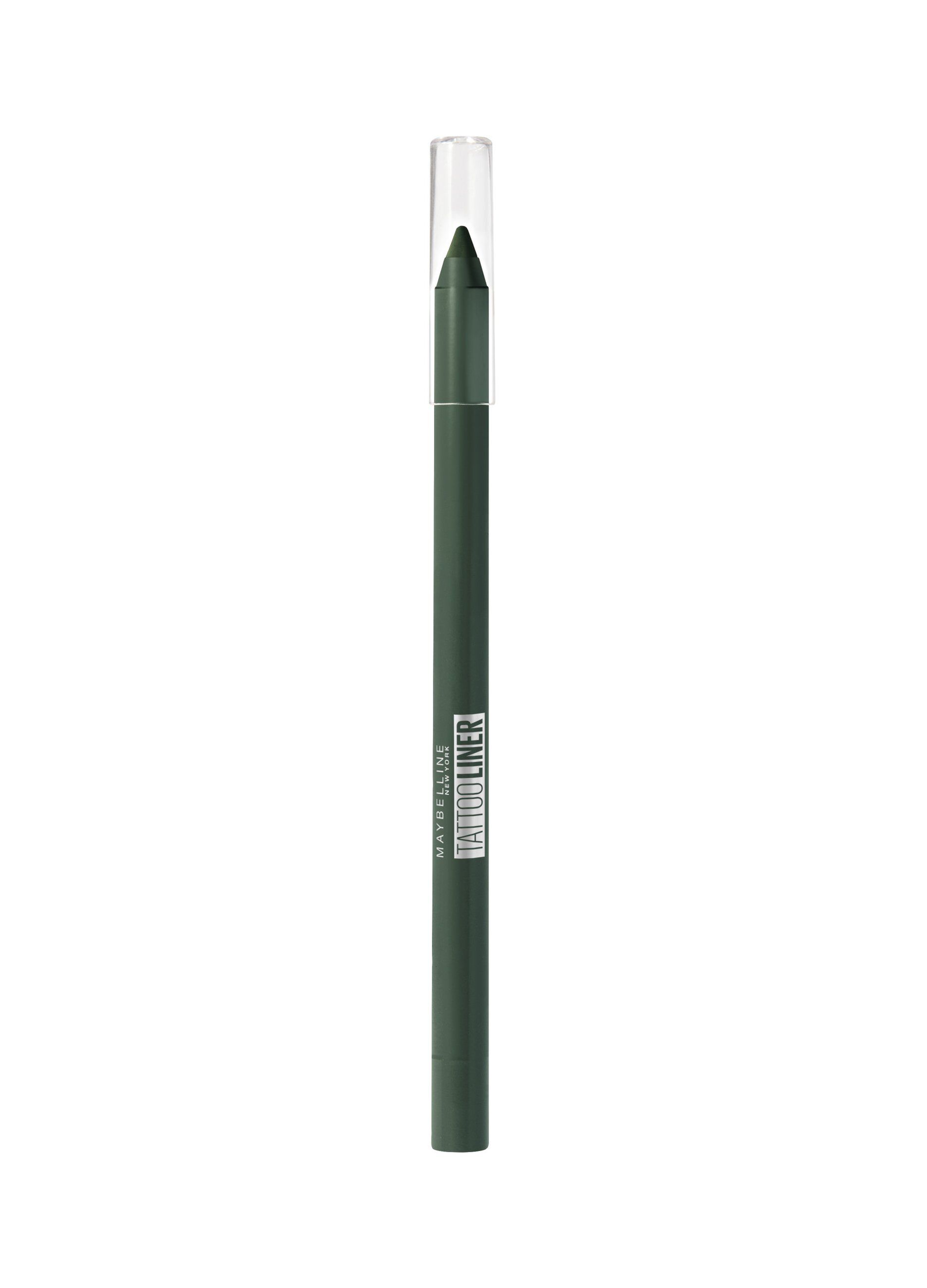 Maybelline New York Tattoo Liner, Matita occhi in gel con effetto tatuaggio, Waterproof e tenuta fino a 36h, 932 Intense Green._0