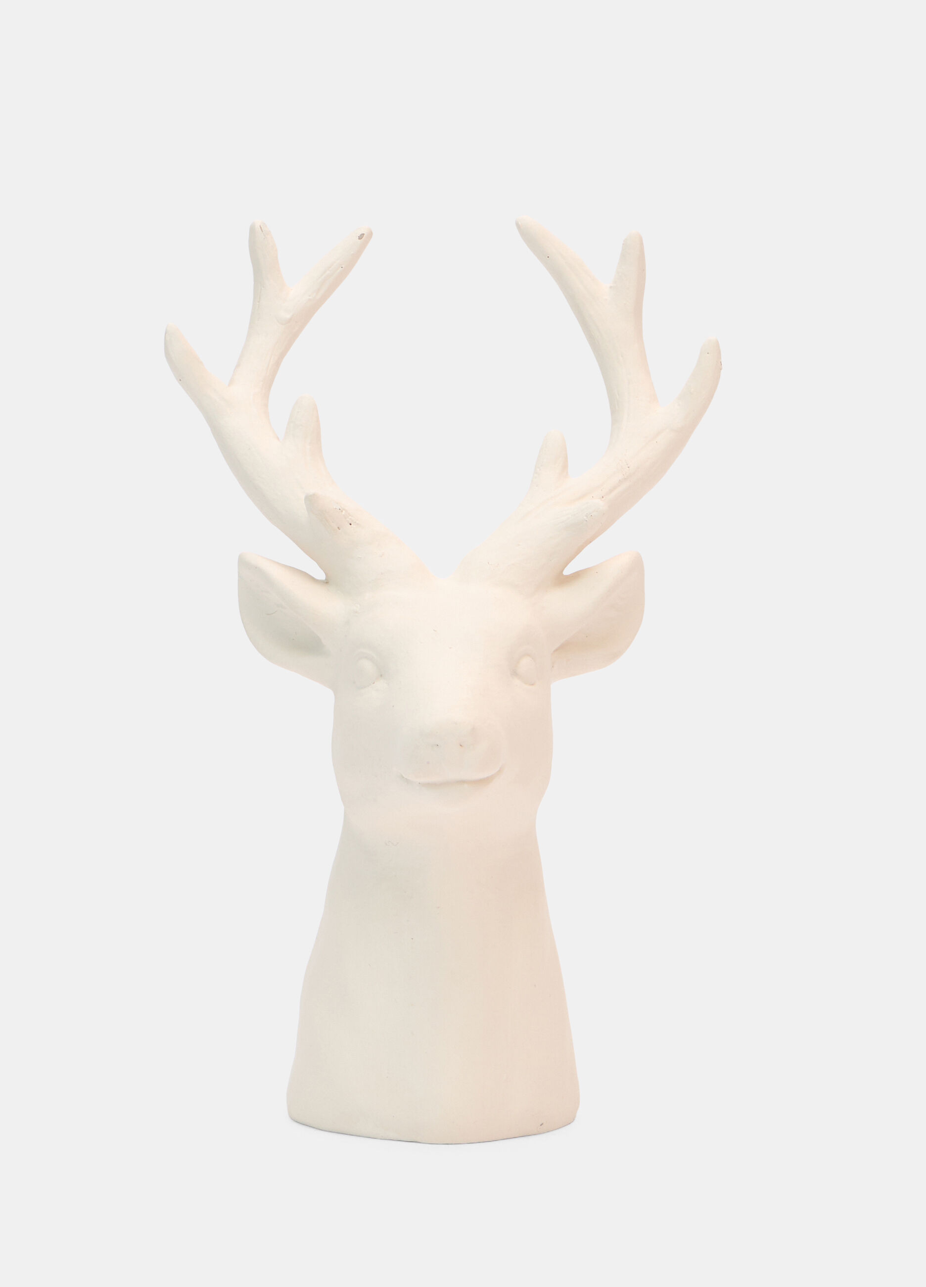 Testa di cervo grande in resina_0