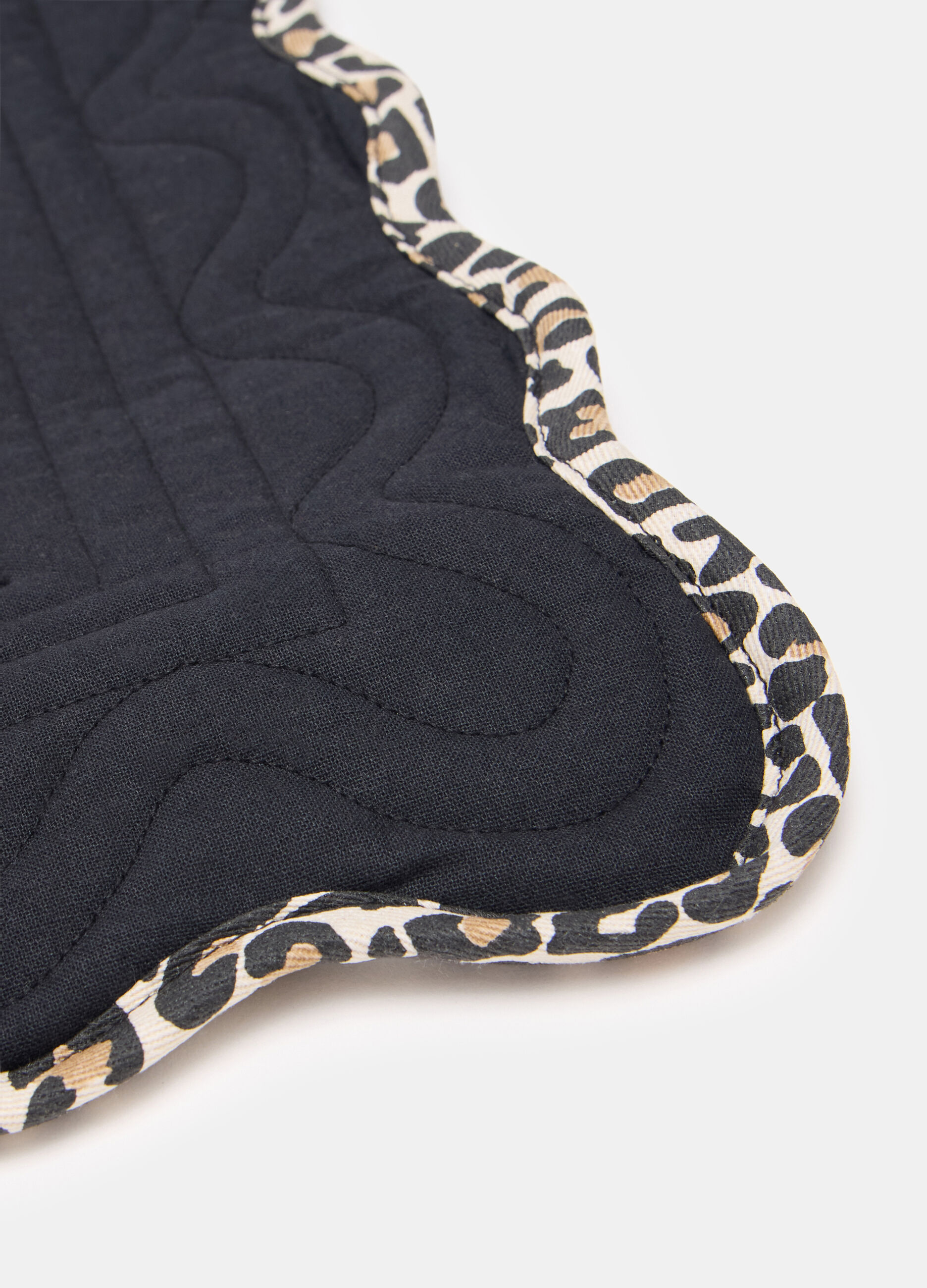 Tovaglietta rettangolare con orlo animalier_1