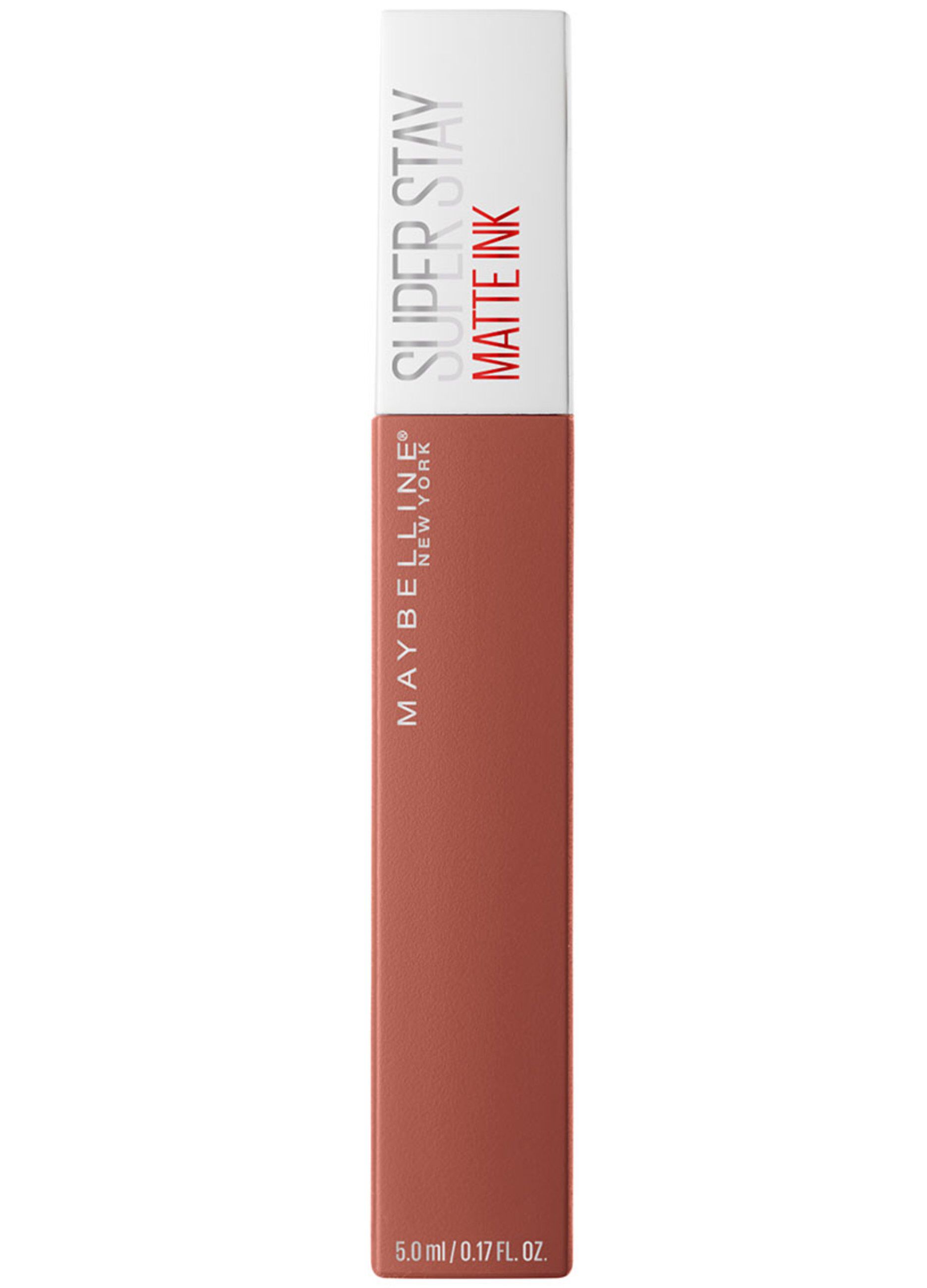 Maybelline New York Tinta Labbra SuperStay Matte Ink, Rossetto Matte Liquido a Lunga Tenuta, Amazonian (70), 5 ml._1