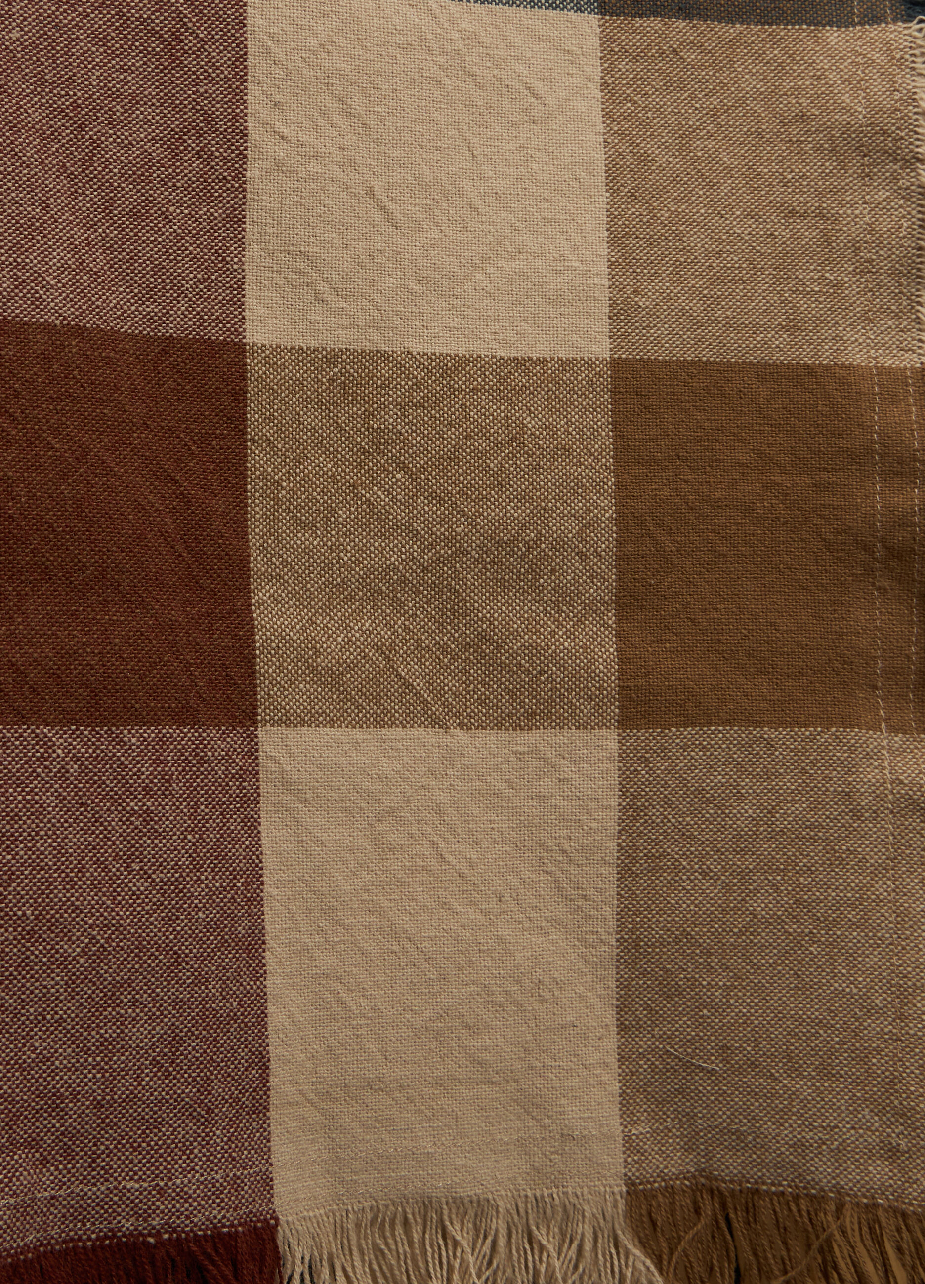 Runner in cotone grezzo