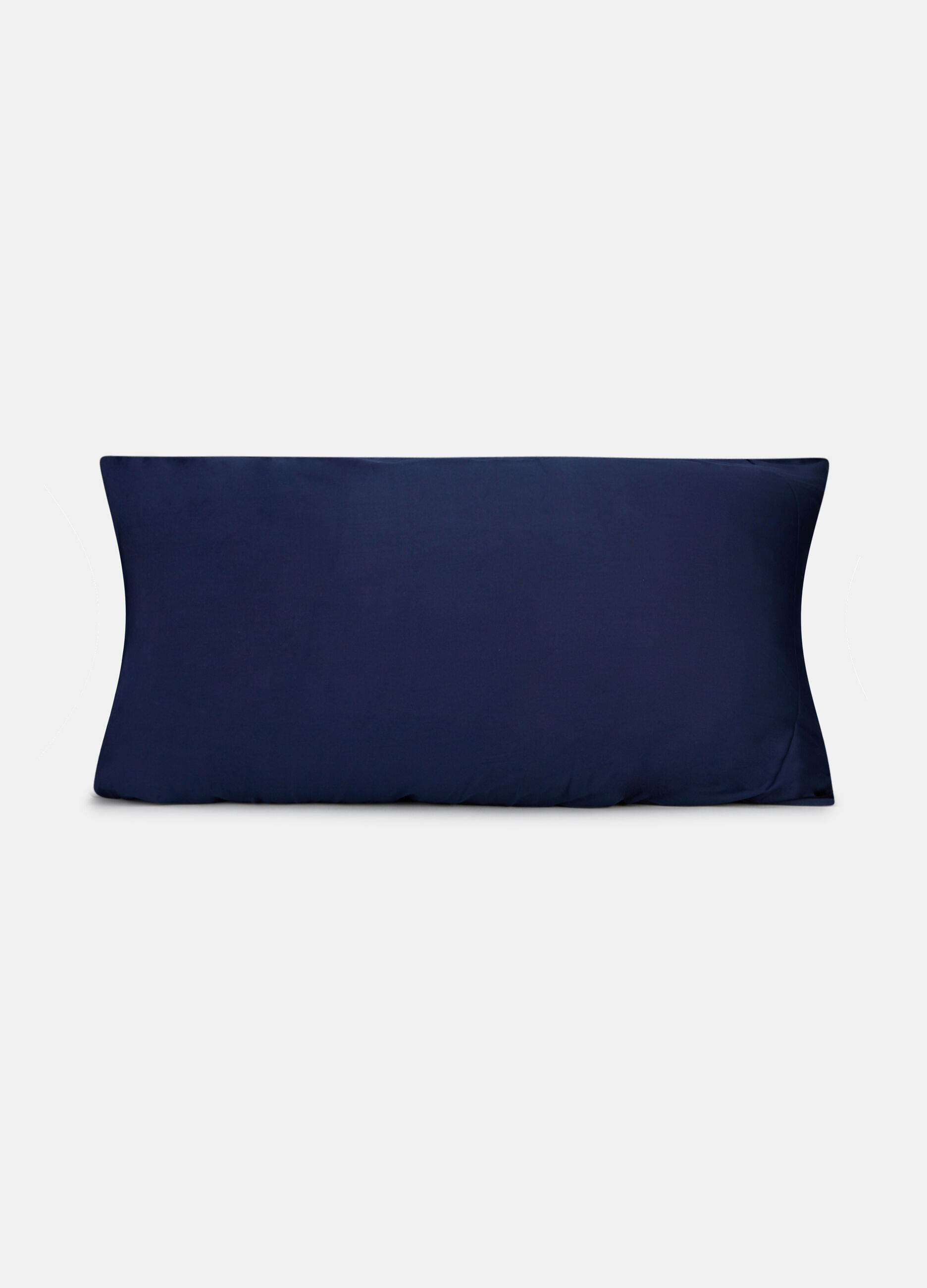 Federa in puro cotone blu navy_0