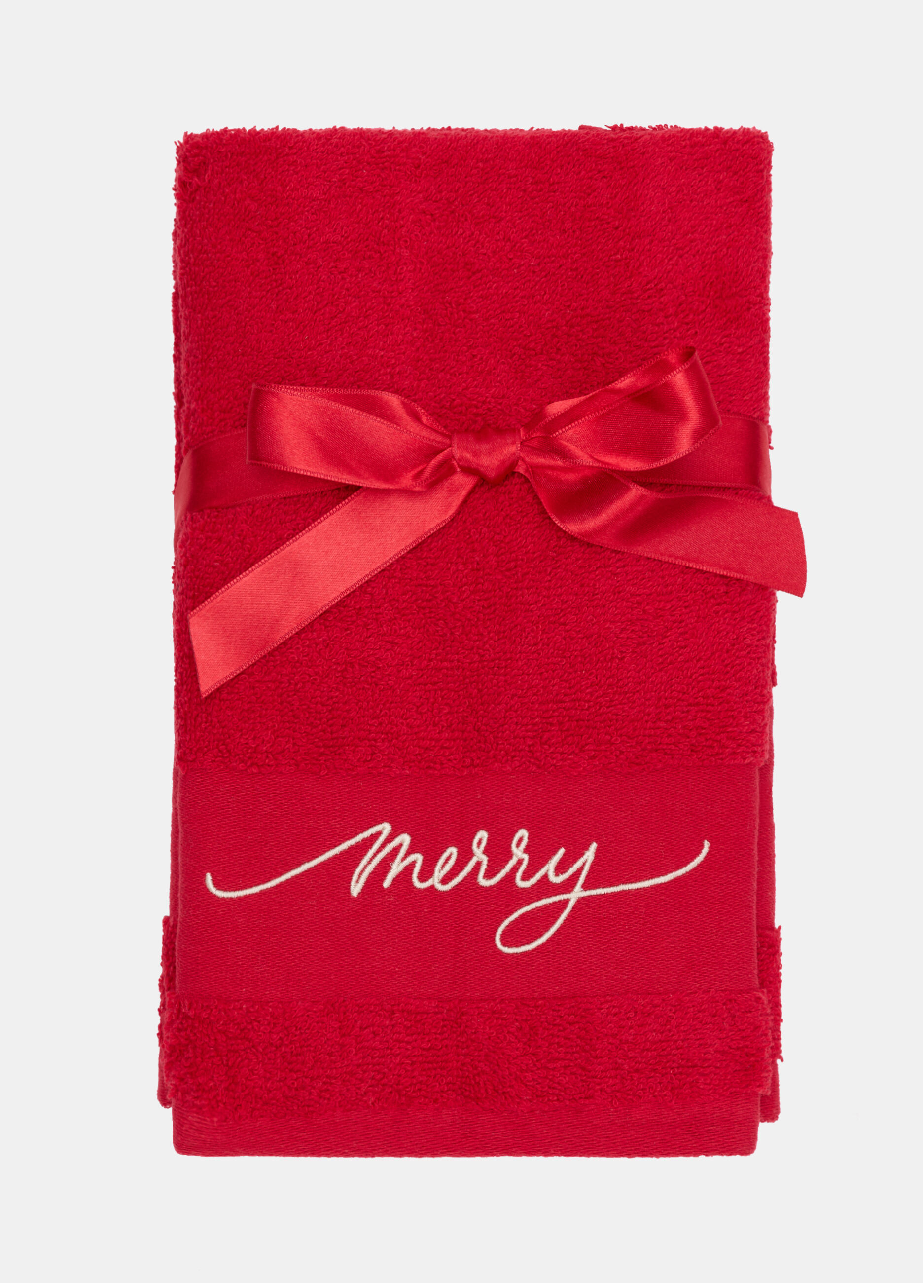 Set asciugamani in spugna di cotone Merry_0