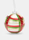 Pallina in vetro tartan_1