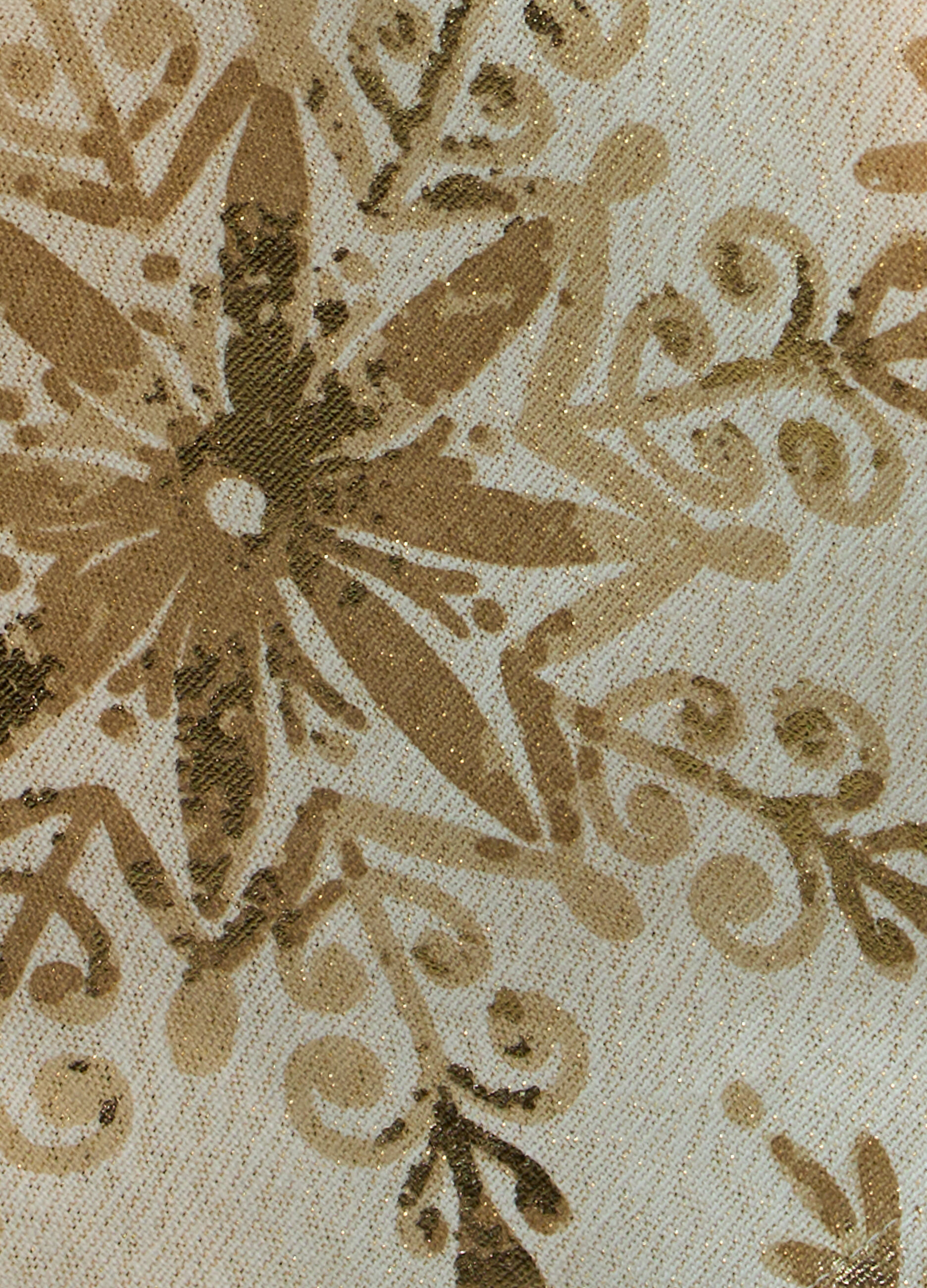 Tovaglia fiocchi di neve in misto cotone_1