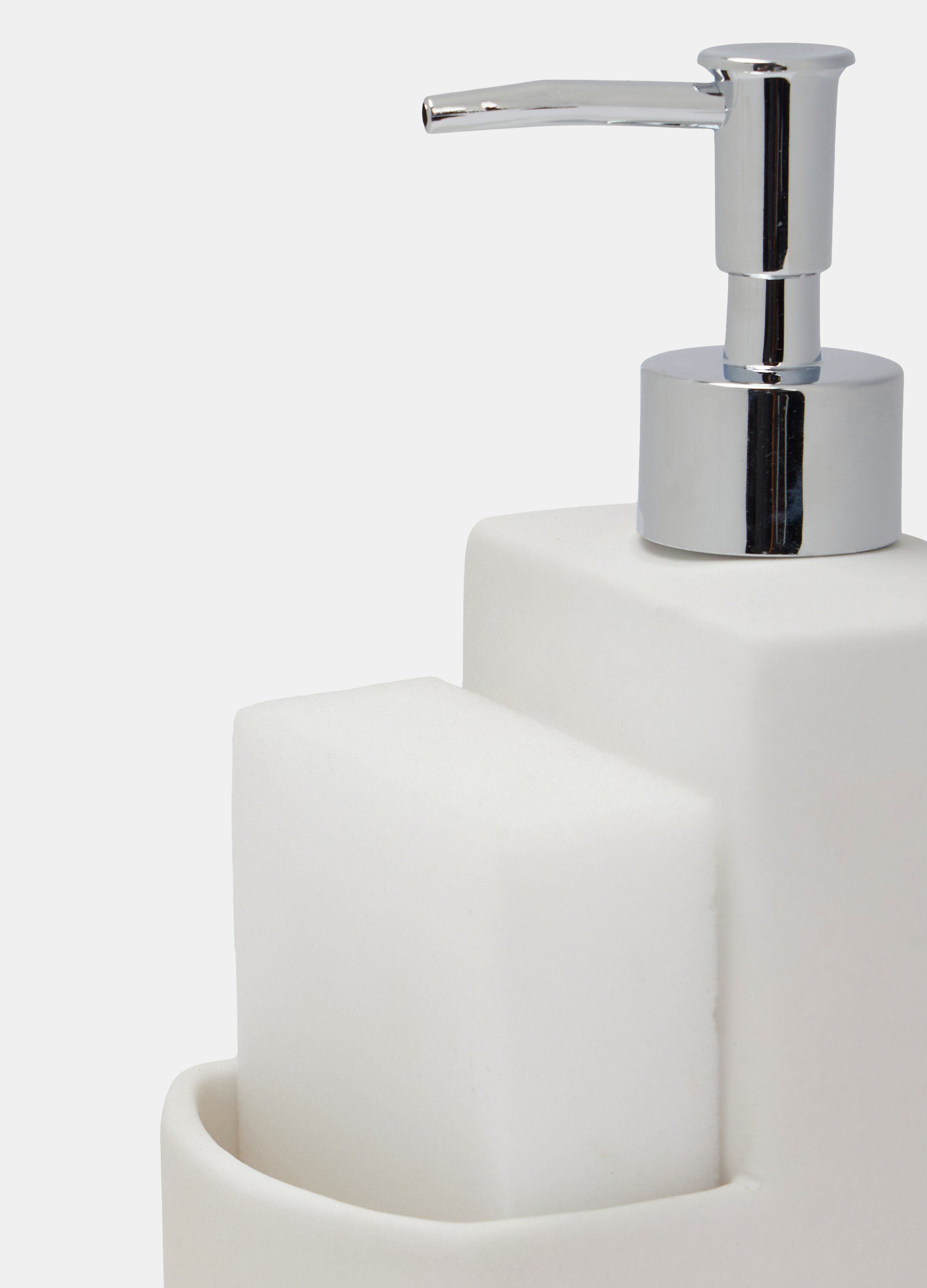 Dispenser sapone con porta saponetta_1