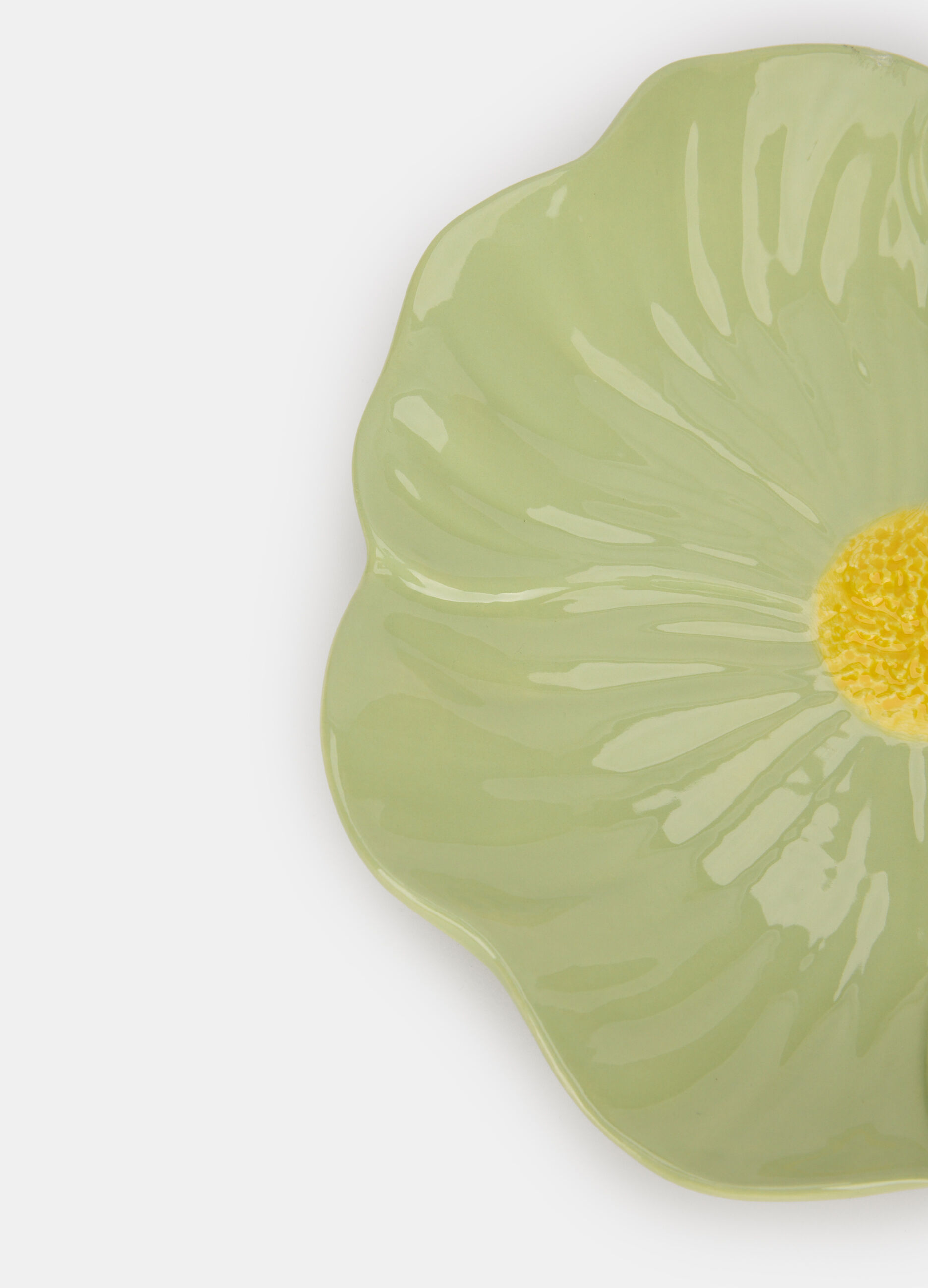 Piattino fiore in ceramica dipinta_1