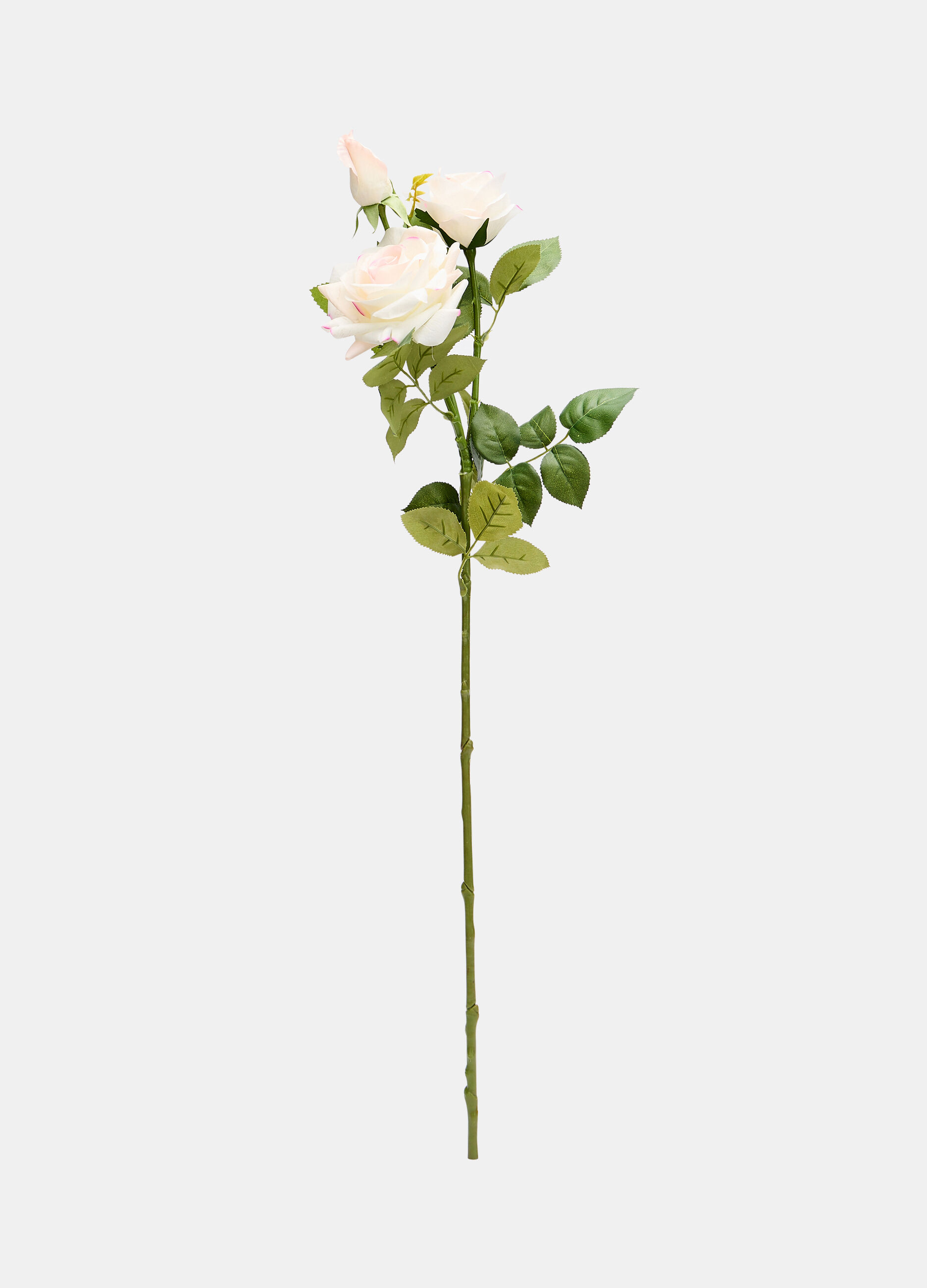 Faux rose on a stem
