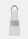 Striped apron in 100% cotton_0