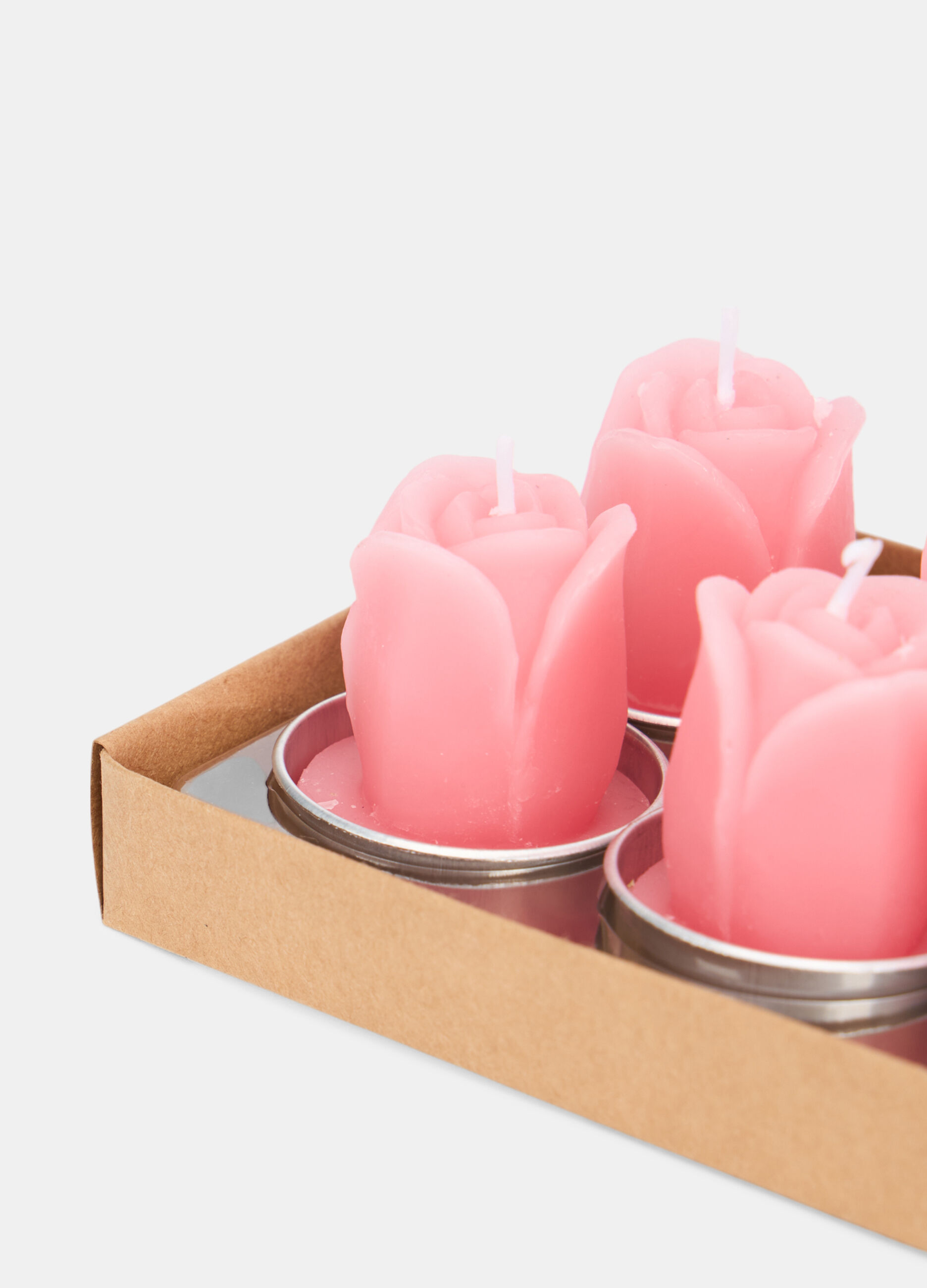 6 pack candeline a forma di rosa_1