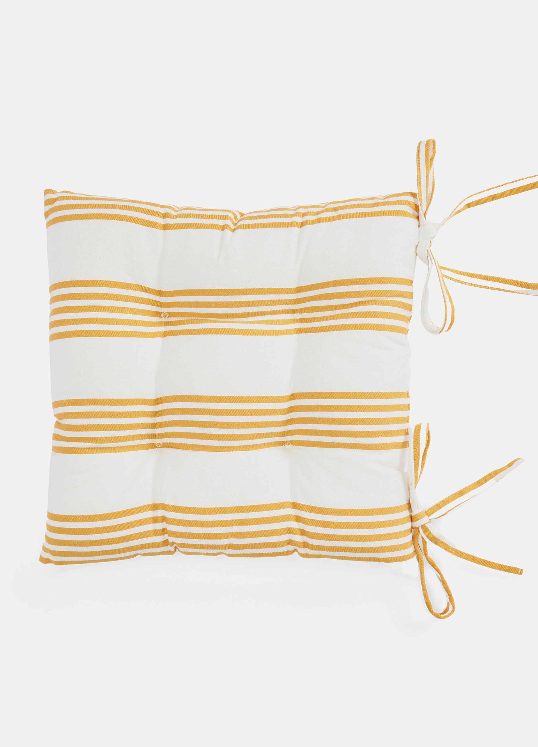 Cuscino coprisedia a righe_0