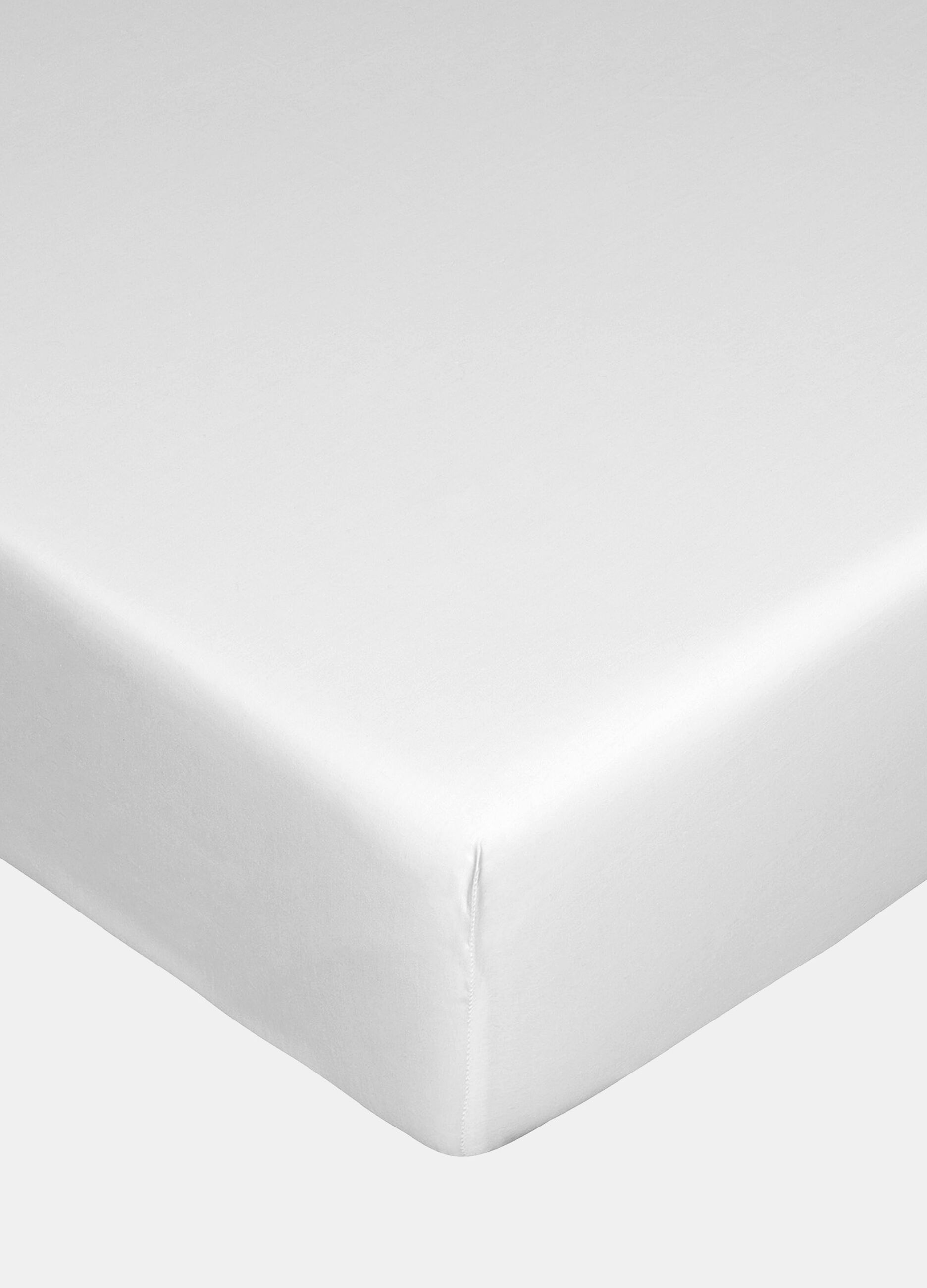 Fitted Sheet in Solid Colour_0