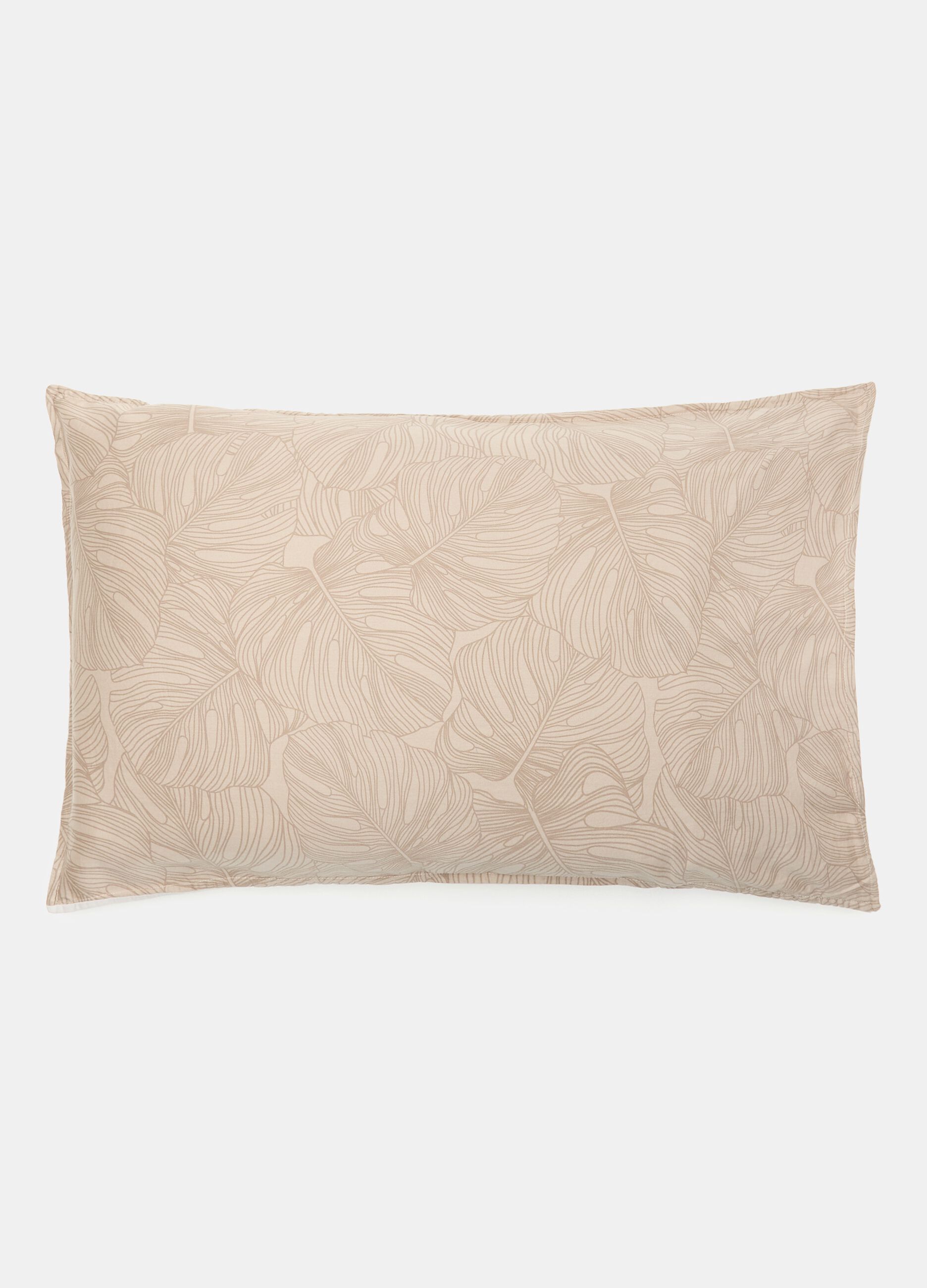 Federa per guanciale in puro raso di cotone Made in Italy_0