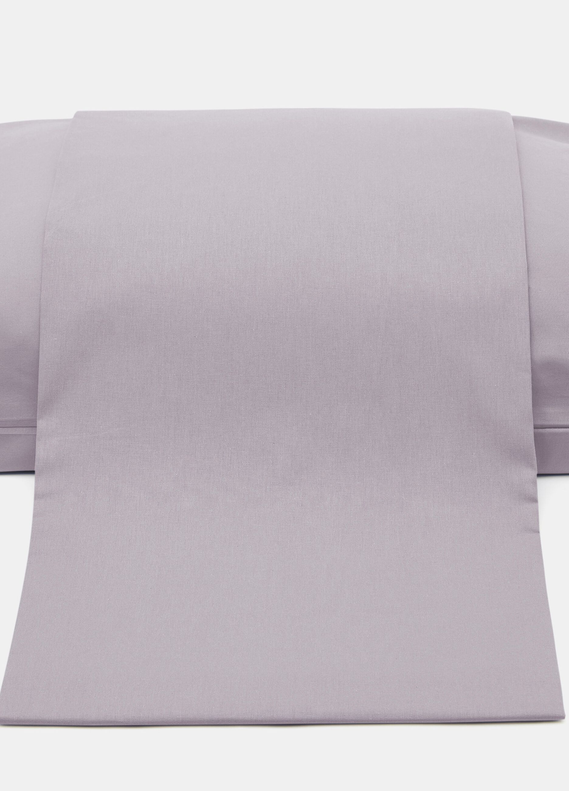 Lenzuolo tinta unita in puro cotone_0