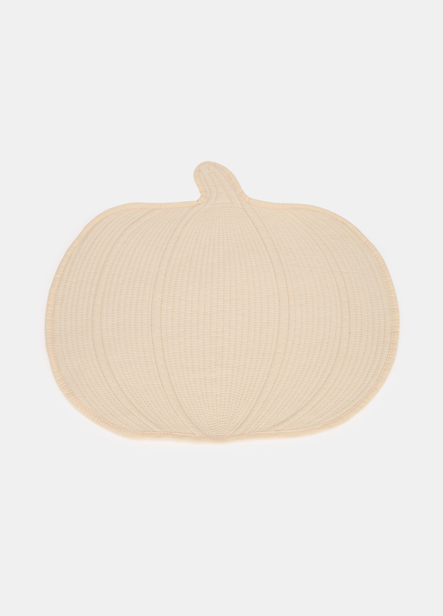 Tovaglietta zucca in cotone lavato_0