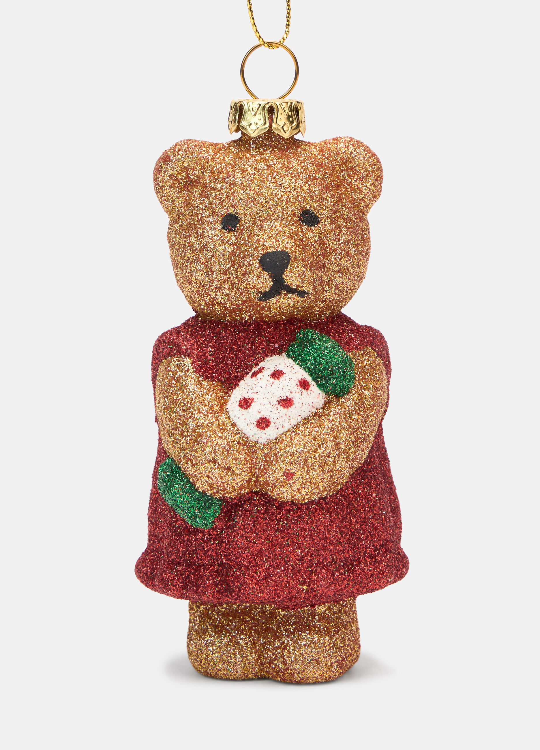 Ornamento Teddy Bear glitterato_1