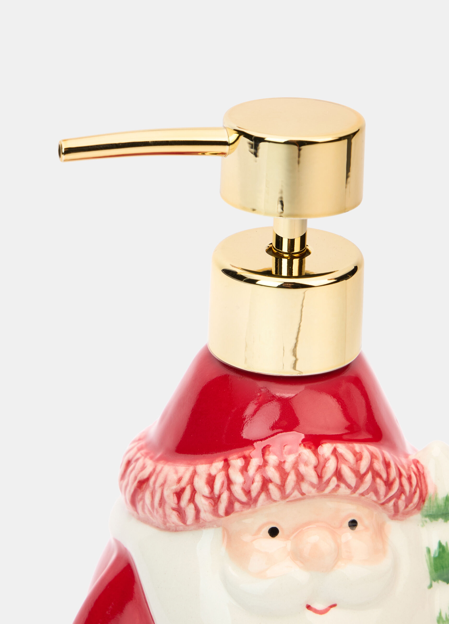 Dispenser sapone liquido in ceramica dipinta_1