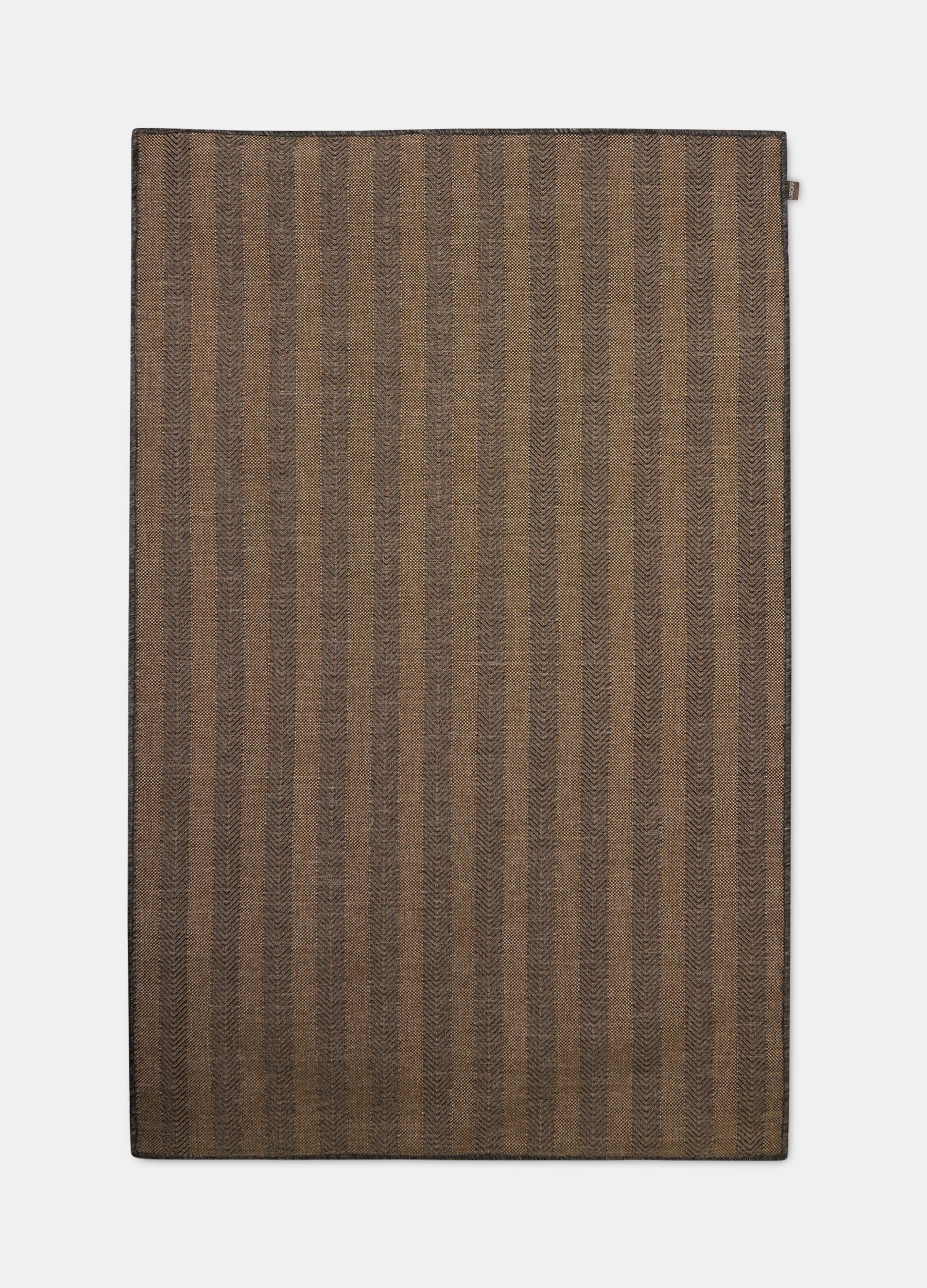Tappeto a righe chevron_0