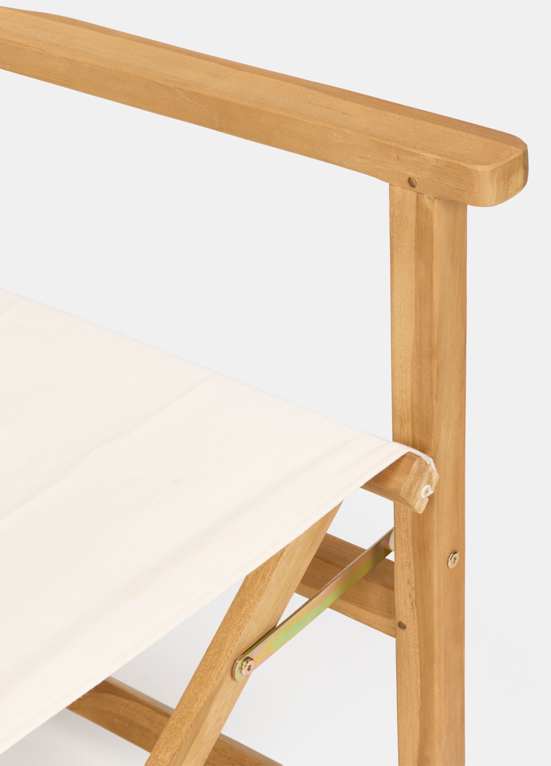 Sedia pieghevole con braccioli