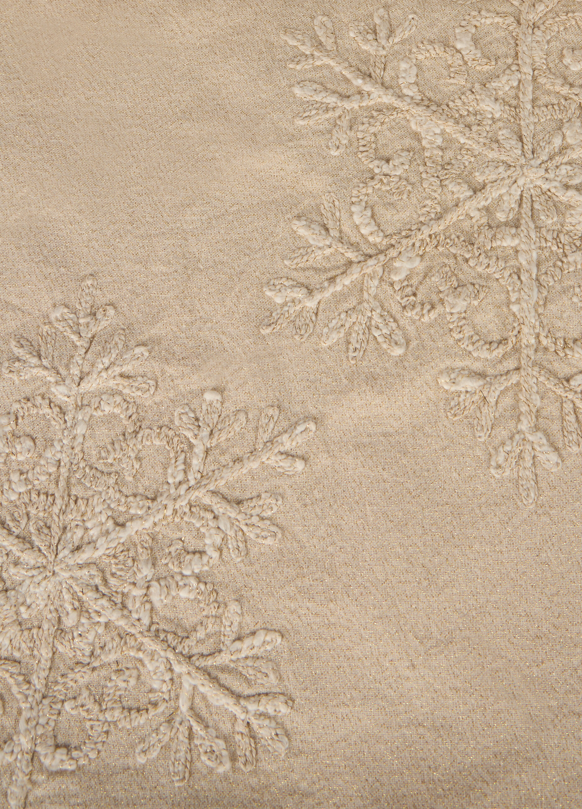 Runner fiocchi di neve in cotone_1