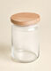 Glass jar with lid in solid beechwood_1