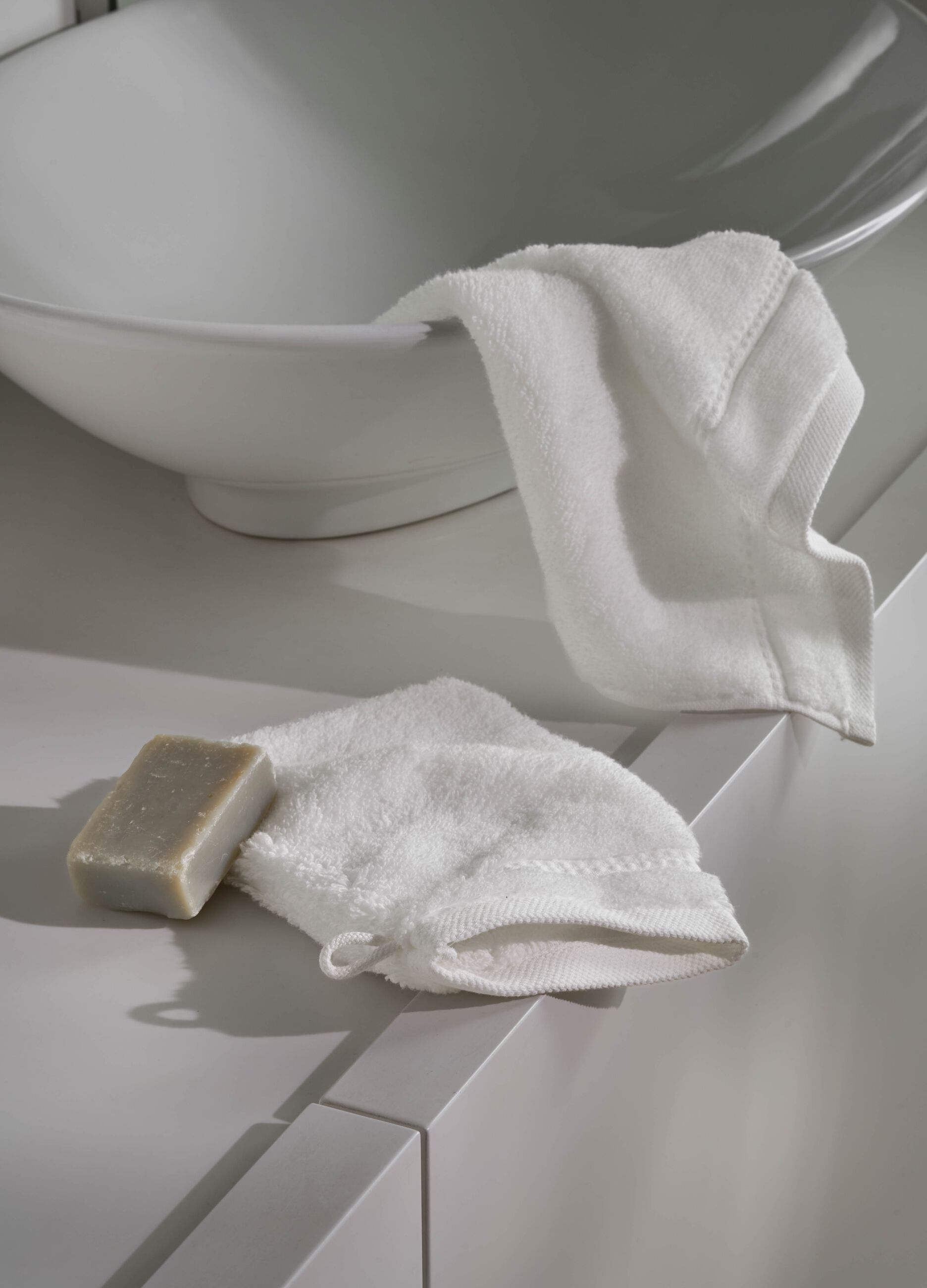 Exfoliating glove in 100% cotton_0