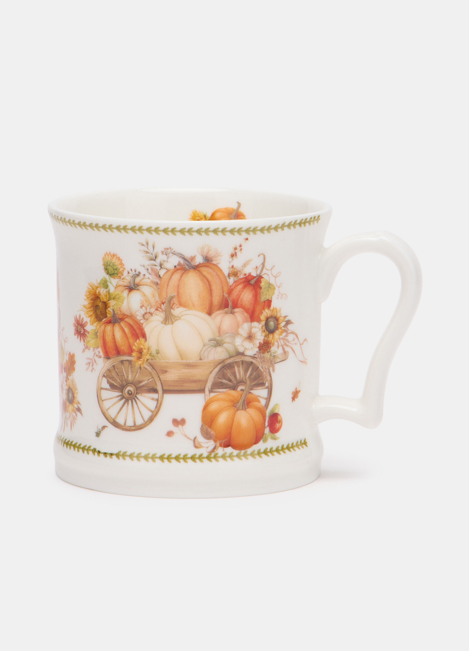 Tazza in ceramica con stampa zucca_0