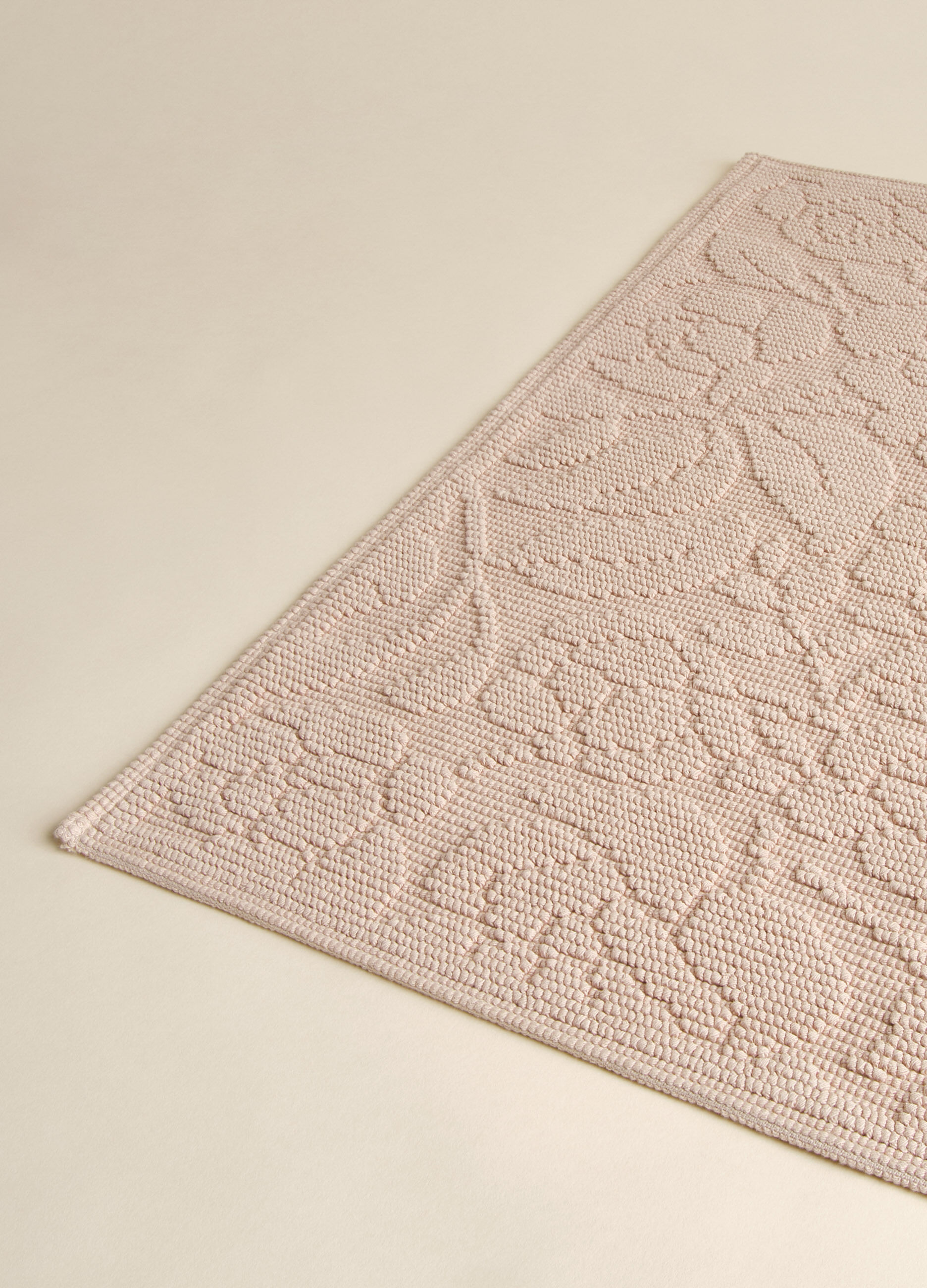 Tappeto in puro cotone jacquard Made in Portugal_2