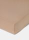 Fitted sheet in cotton percale, Made in Italy_0