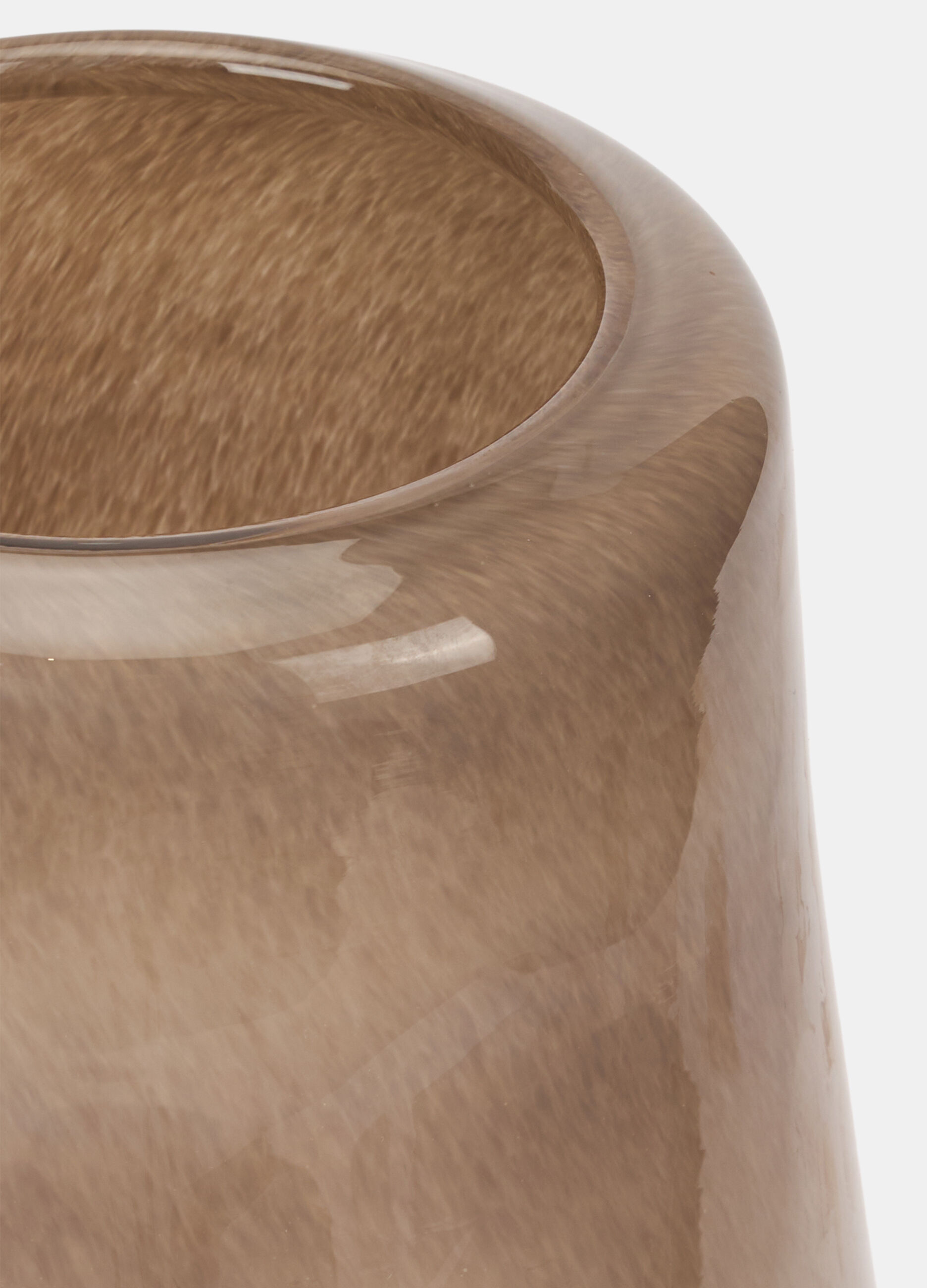 Vaso piccolo in vetro effetto m&eacute;lange_1