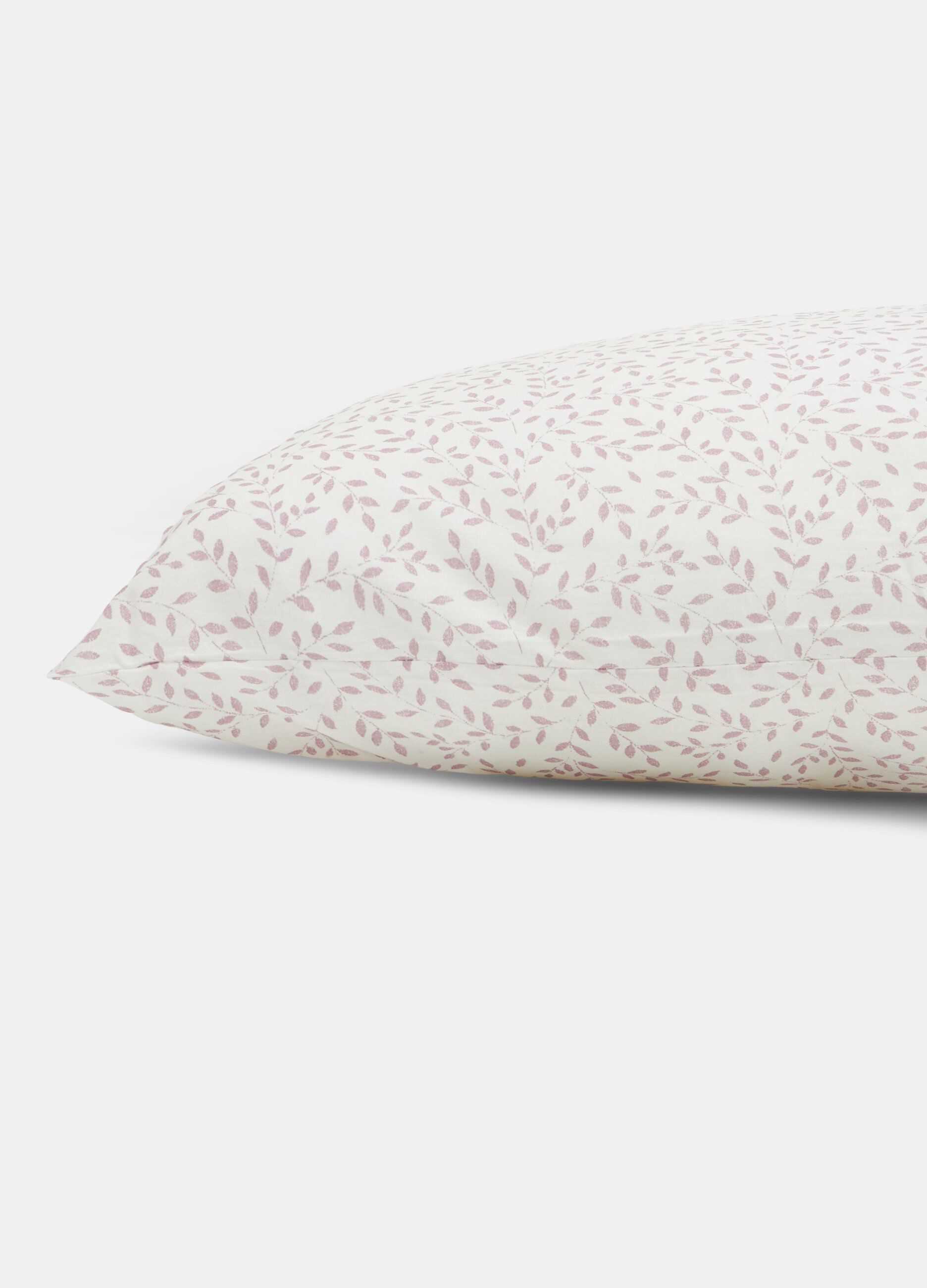 Federa in puro cotone con stampa floreale_1