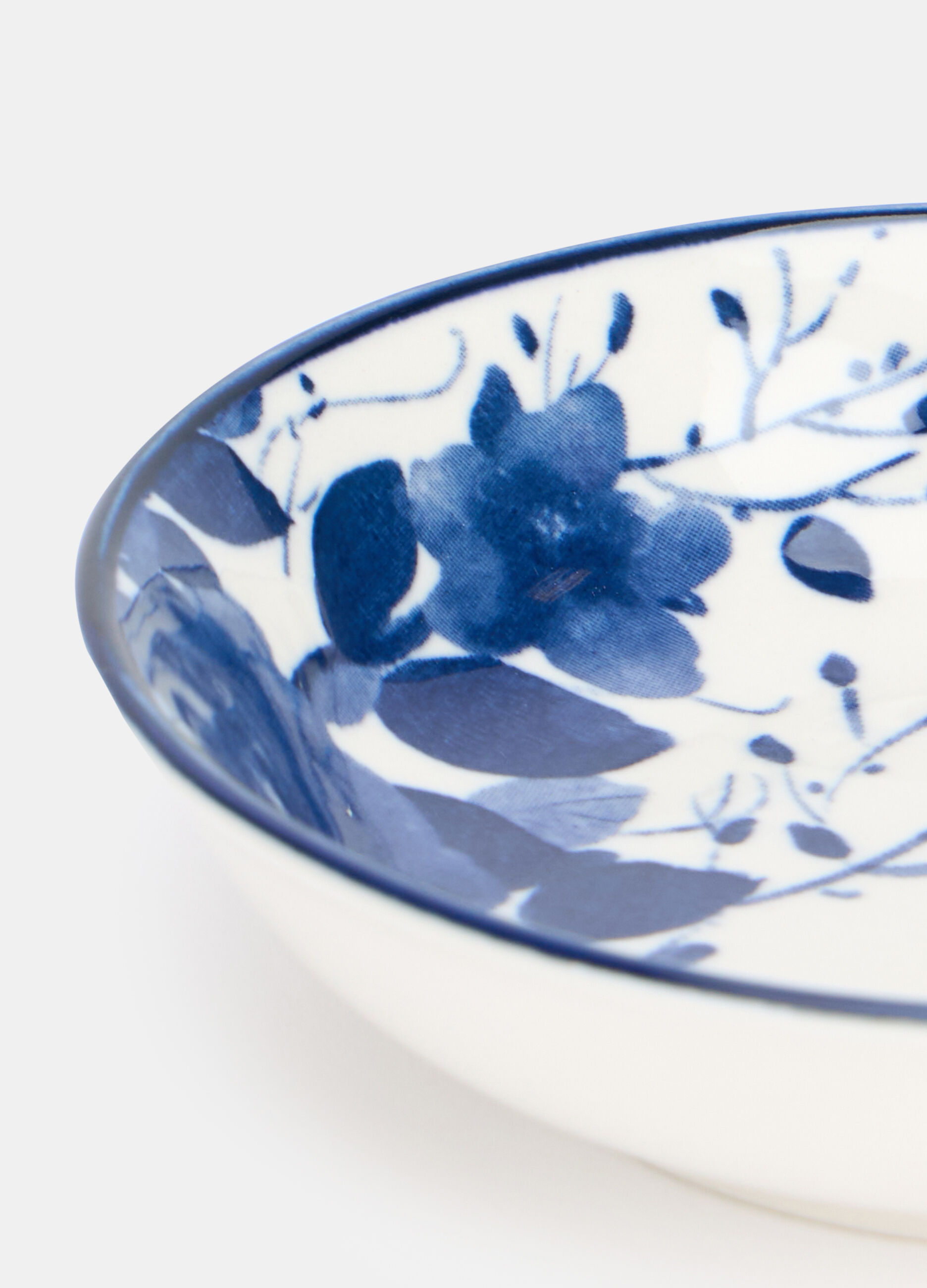 Ciotola piccola in ceramica a fiori_1
