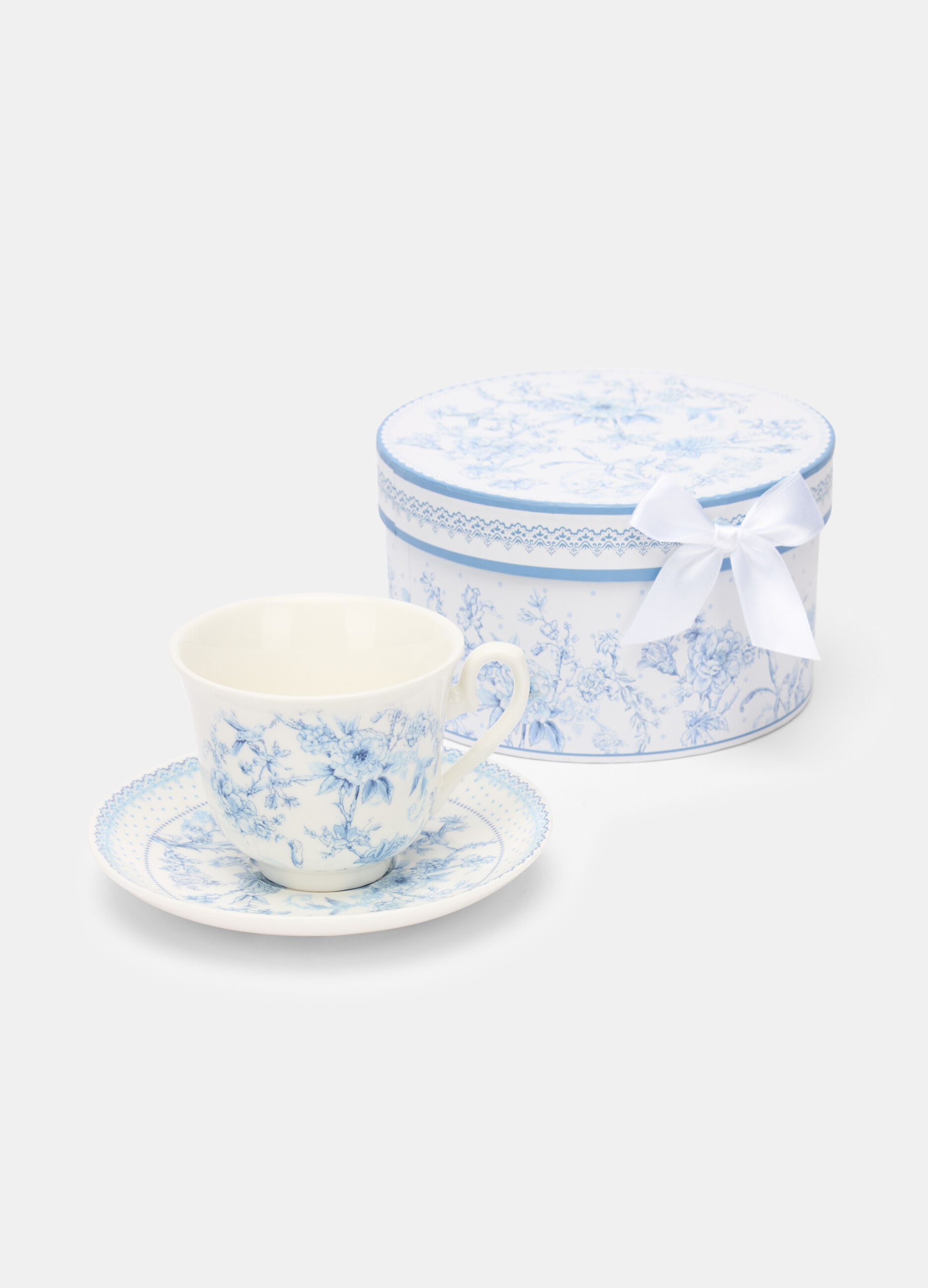 Tazza da tè in porcellana con piattino_1