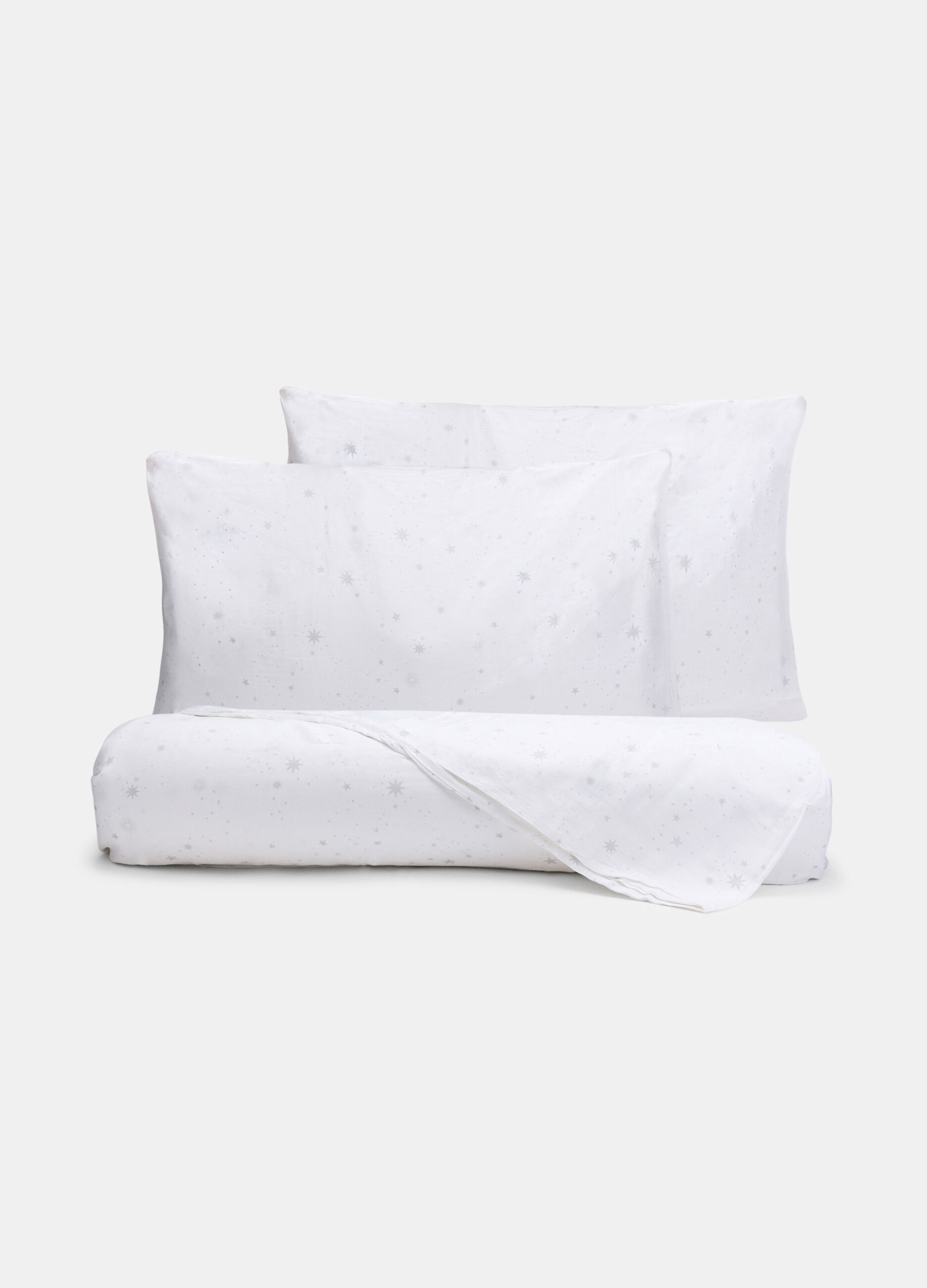 Parure copripiumino letto singolo con stelle_0