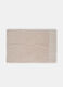 Telo doccia in cotone con fascia liscia_1