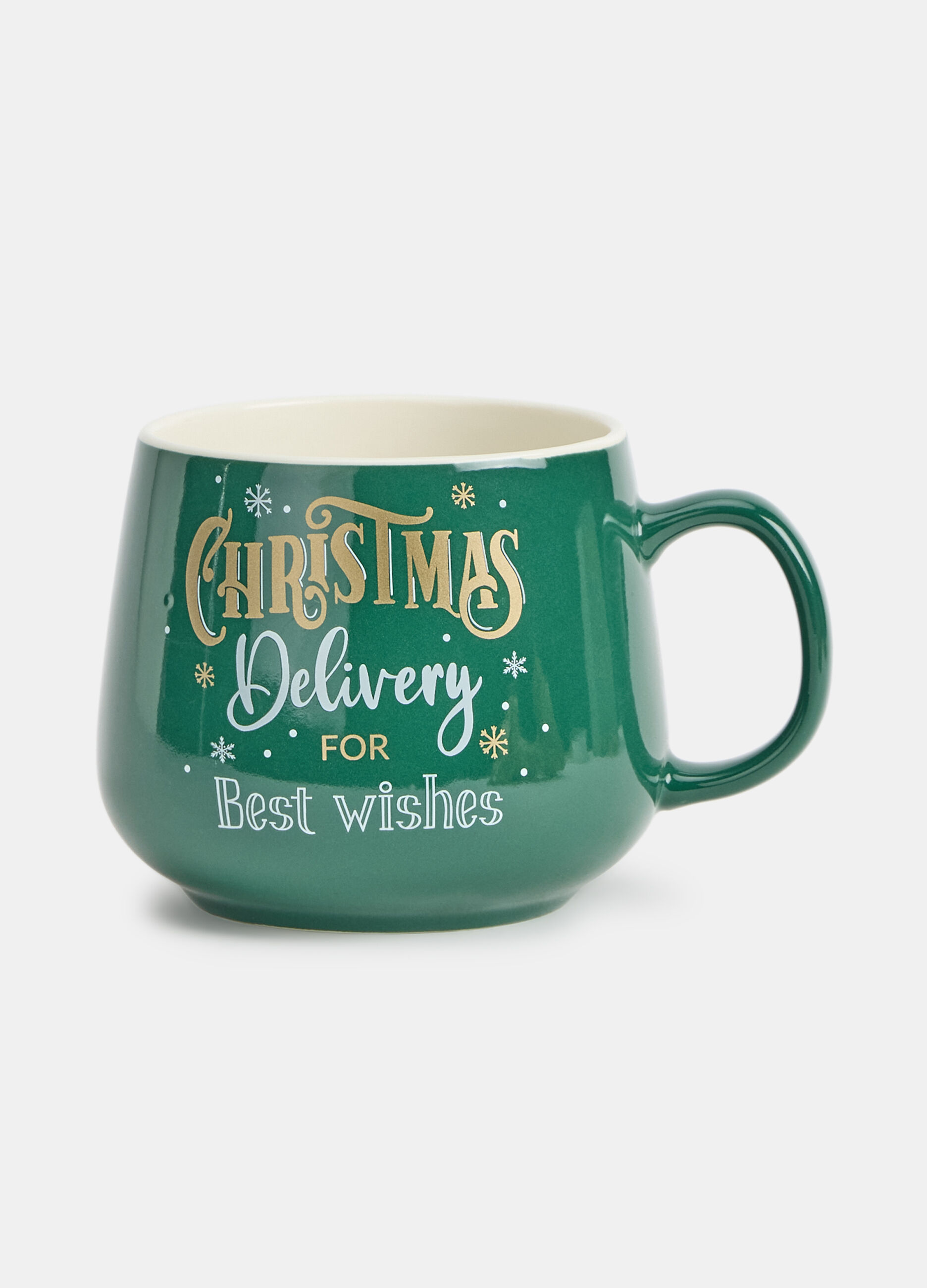 Tazza Christmas Delivery in ceramica dipinta_0