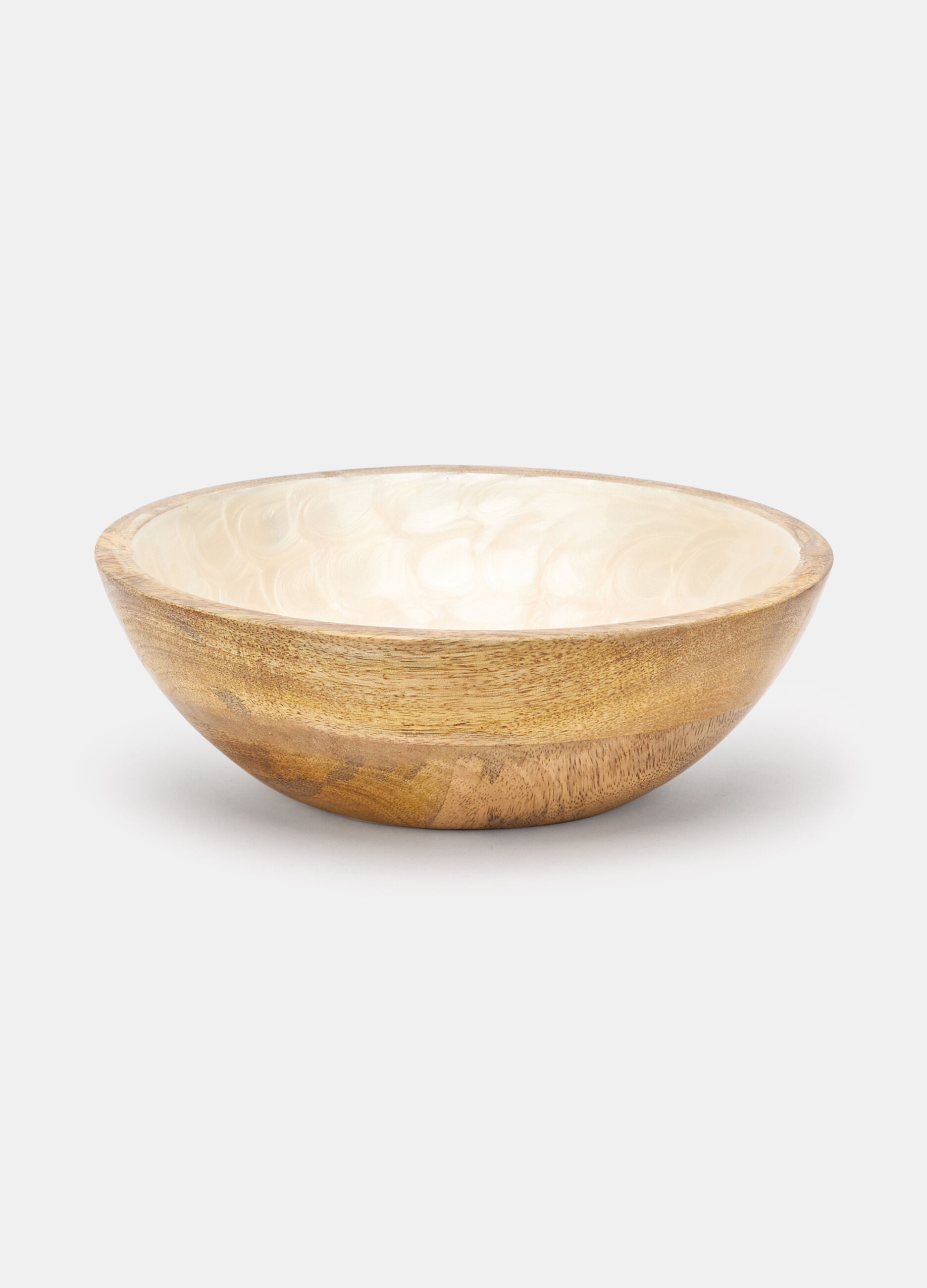 Handmade medium wooden bowl