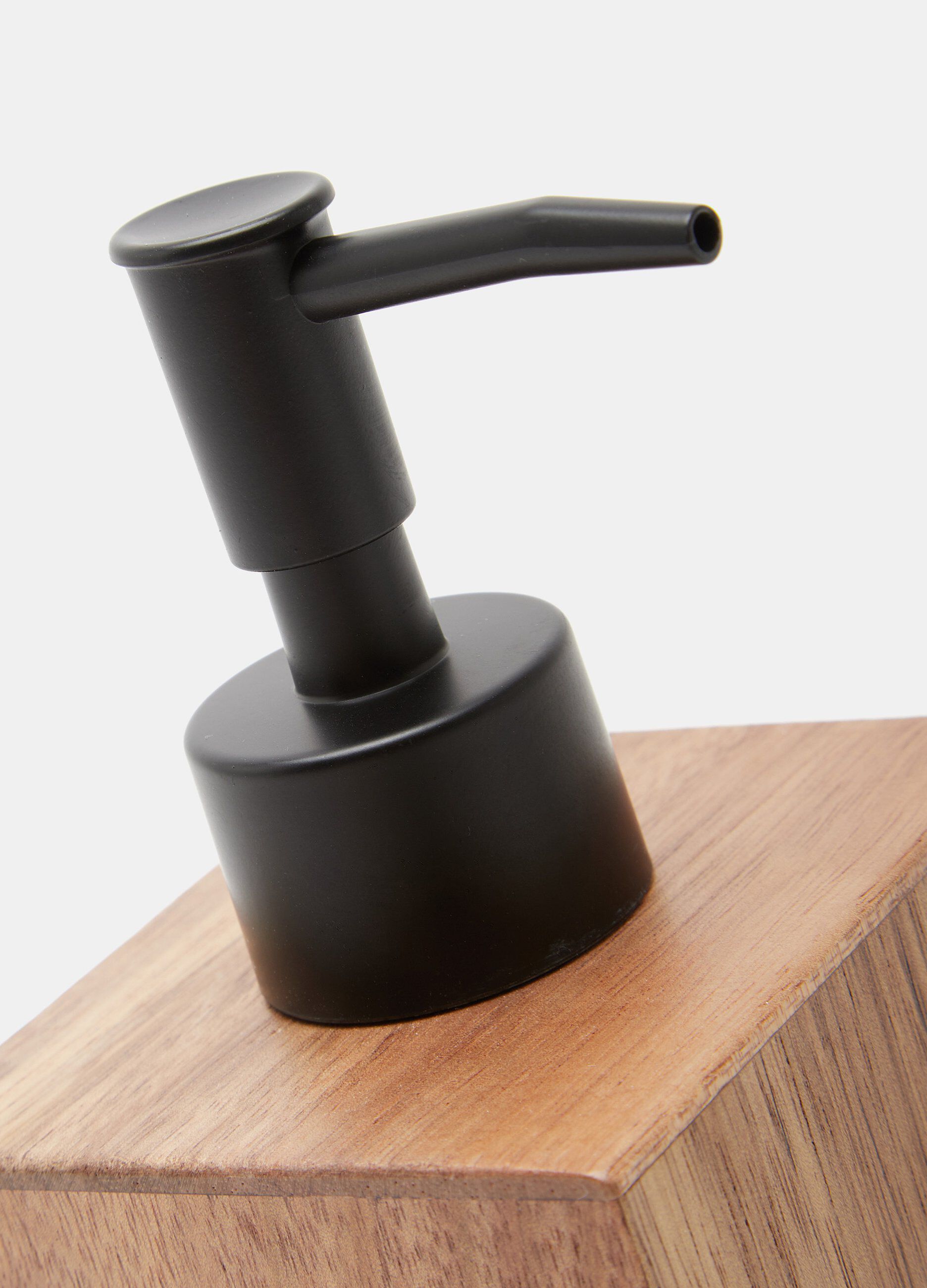 Dispenser portasapone in legno di acacia