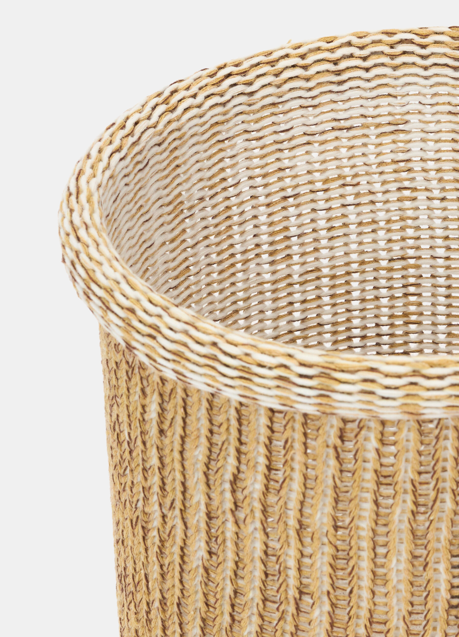 Cesto rotondo medio effetto m&eacute;lange_1