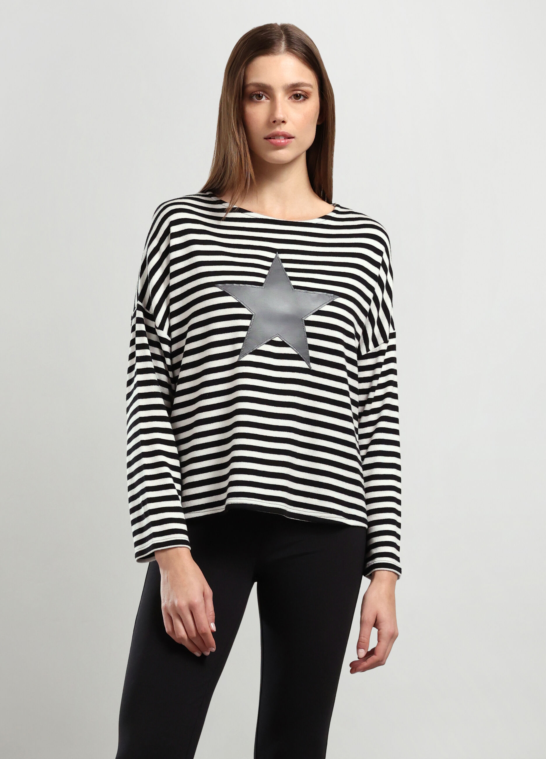 T shirt a righe donna sales