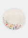 Piatto fondo in ceramica a fiori_0