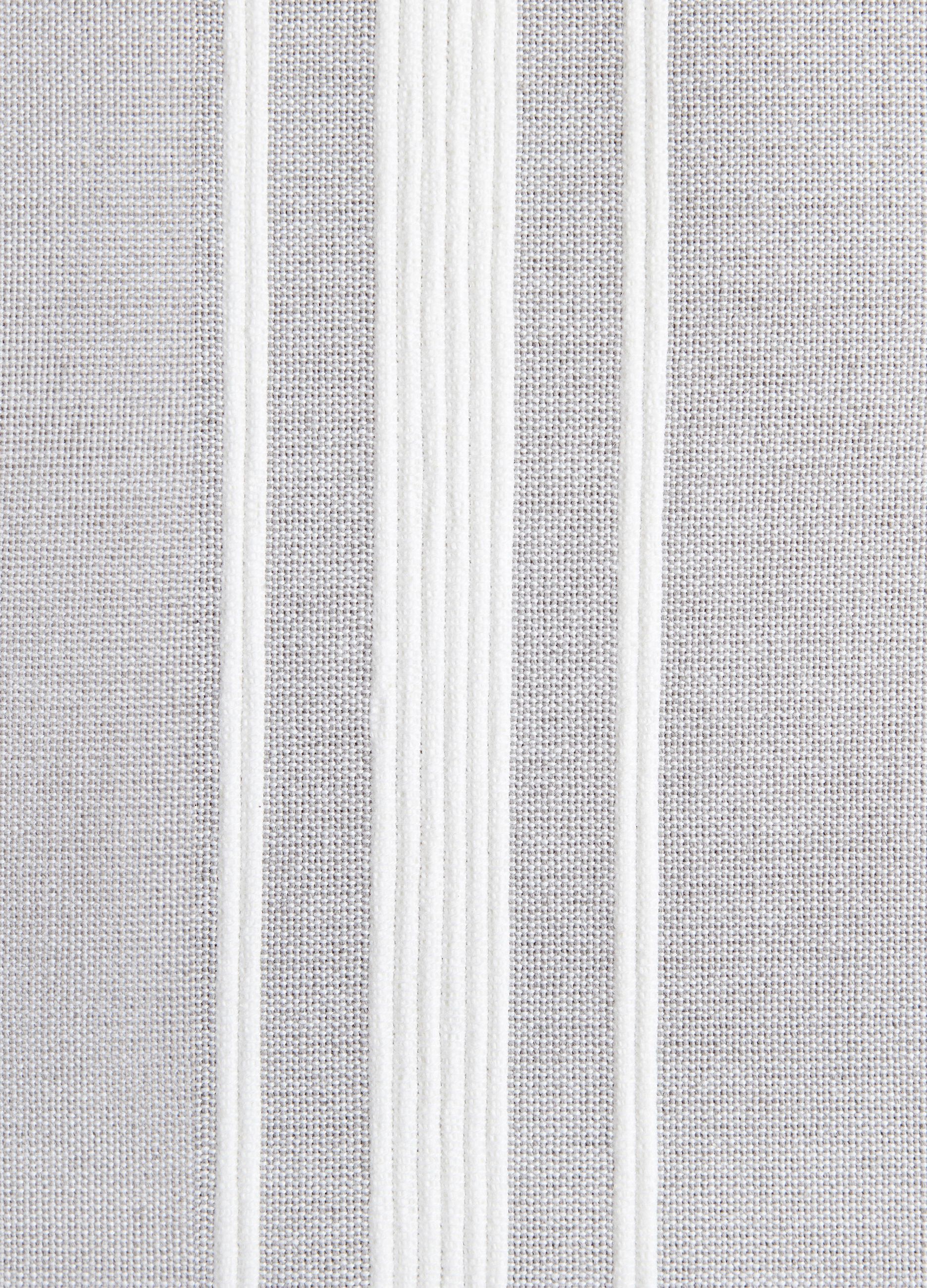 100% cotton table runner with fringing