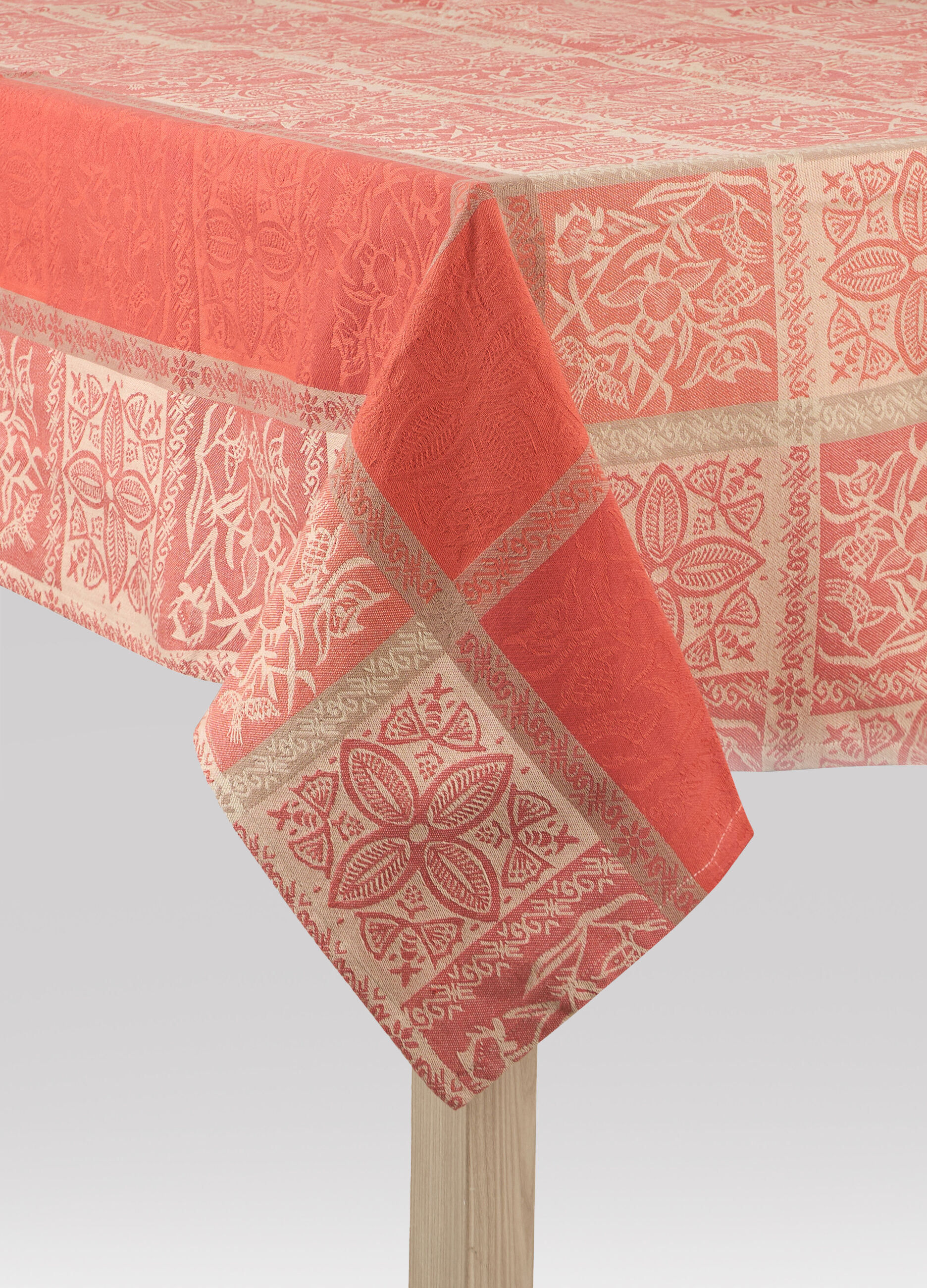 Tovaglia 6 posti in puro cotone jacquard_0