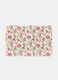 Tovaglietta rettangolare plastificata a fiori Made in Italy_0