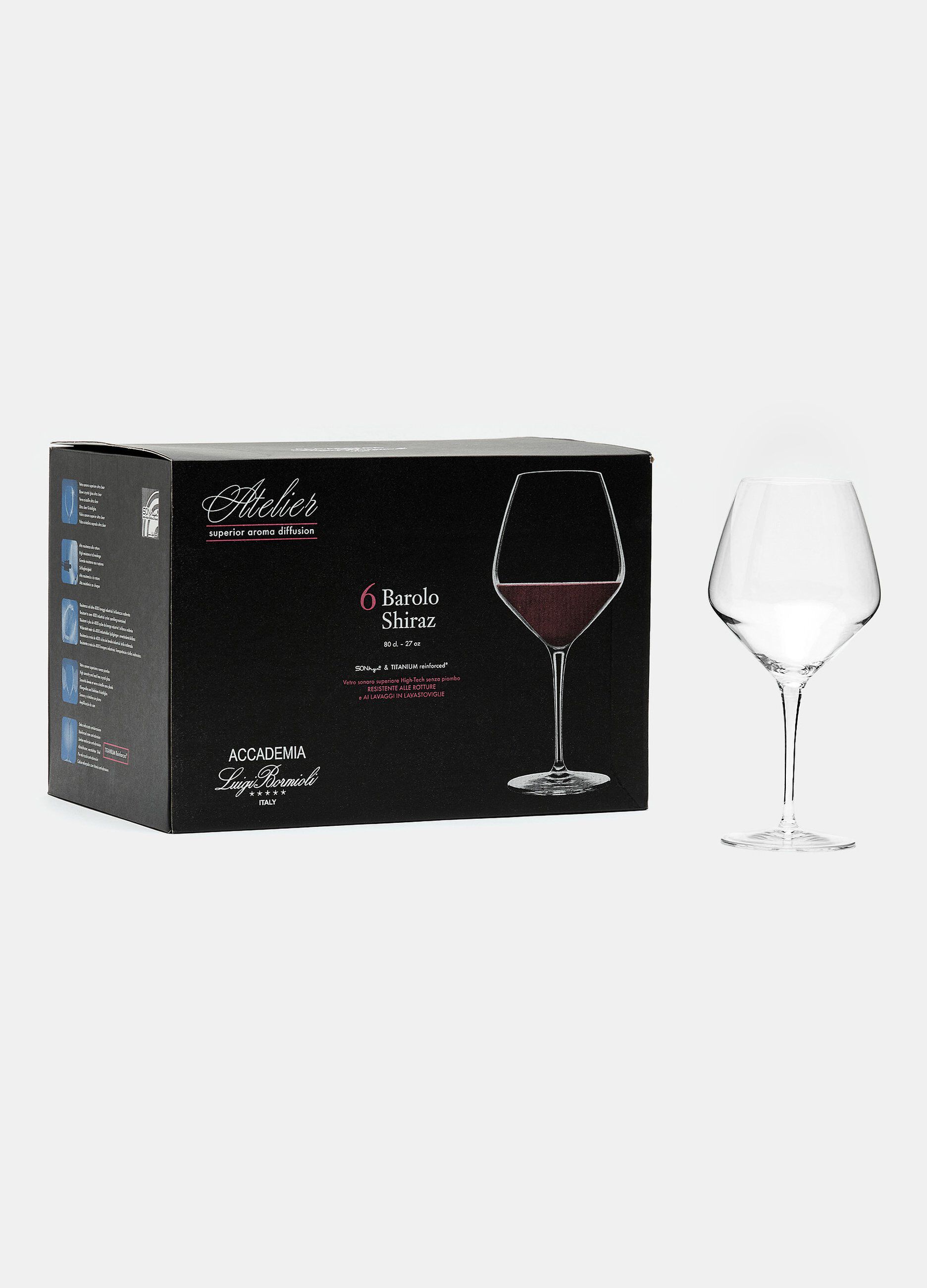 Set 6 calici da vino rosso_1