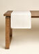 Stainproof table runner with fringes_1