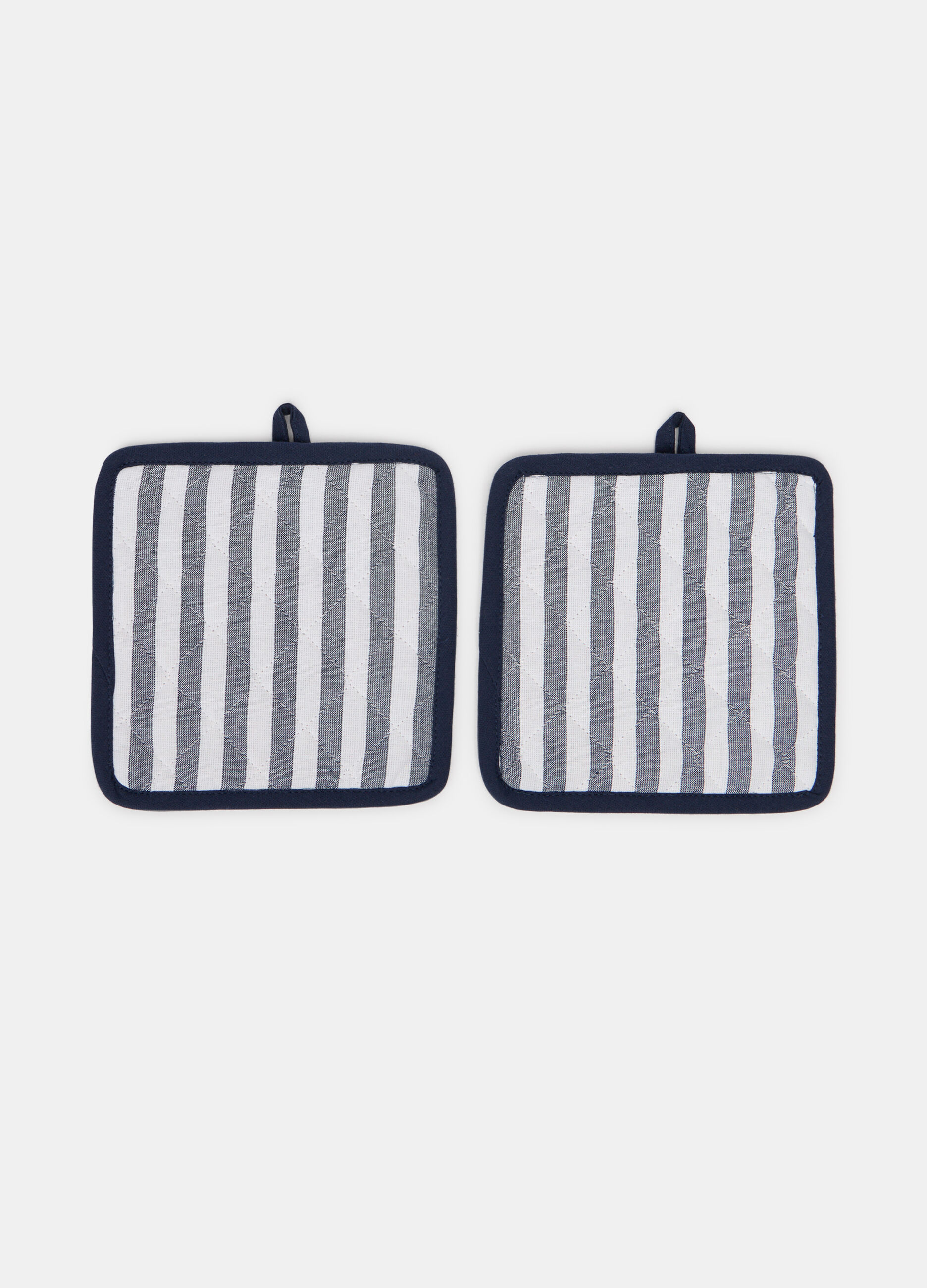 2 pack presine in puro cotone a righe_0
