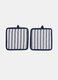2-pack striped pot holders in 100% cotton_0